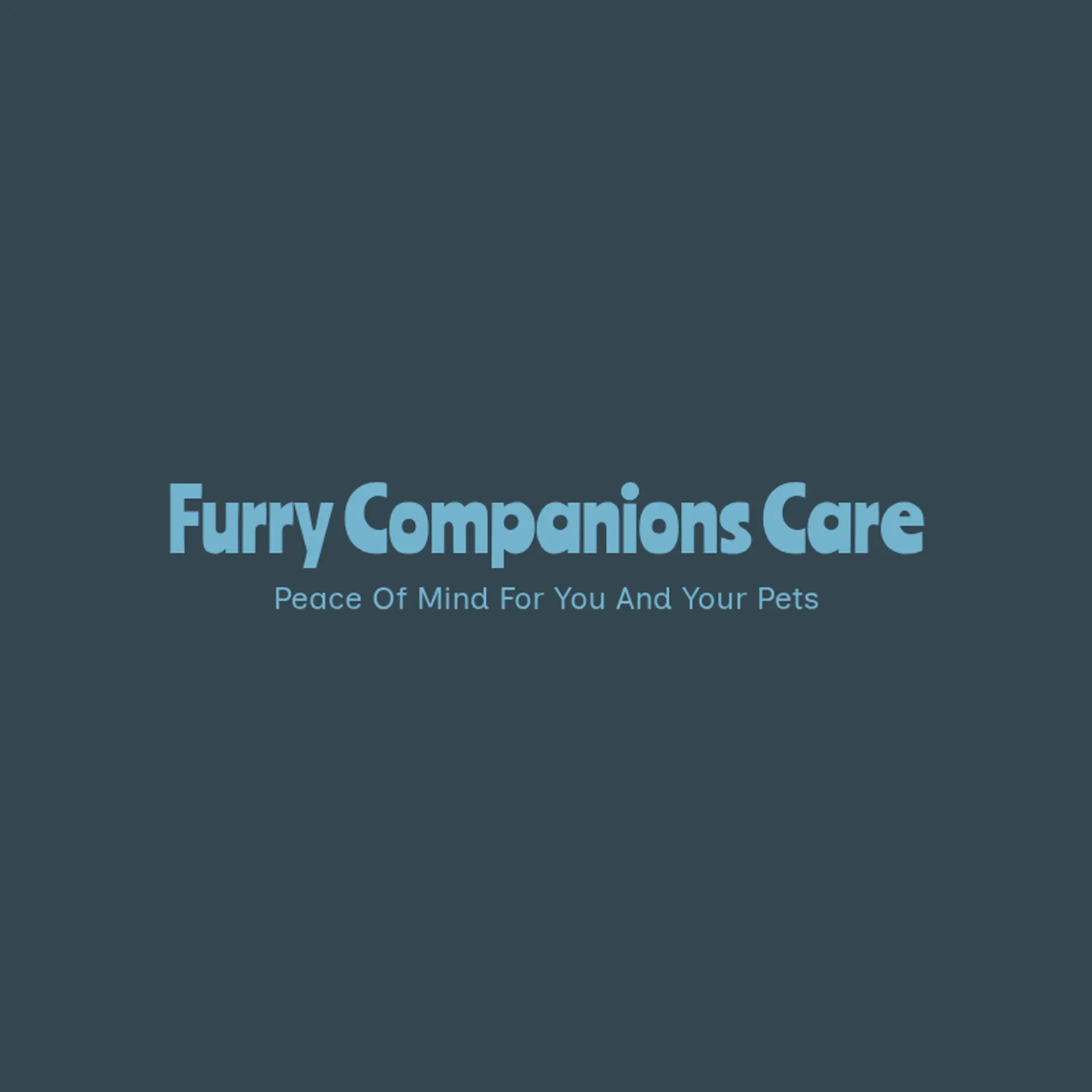 Pawsome Care logo for pet sitting