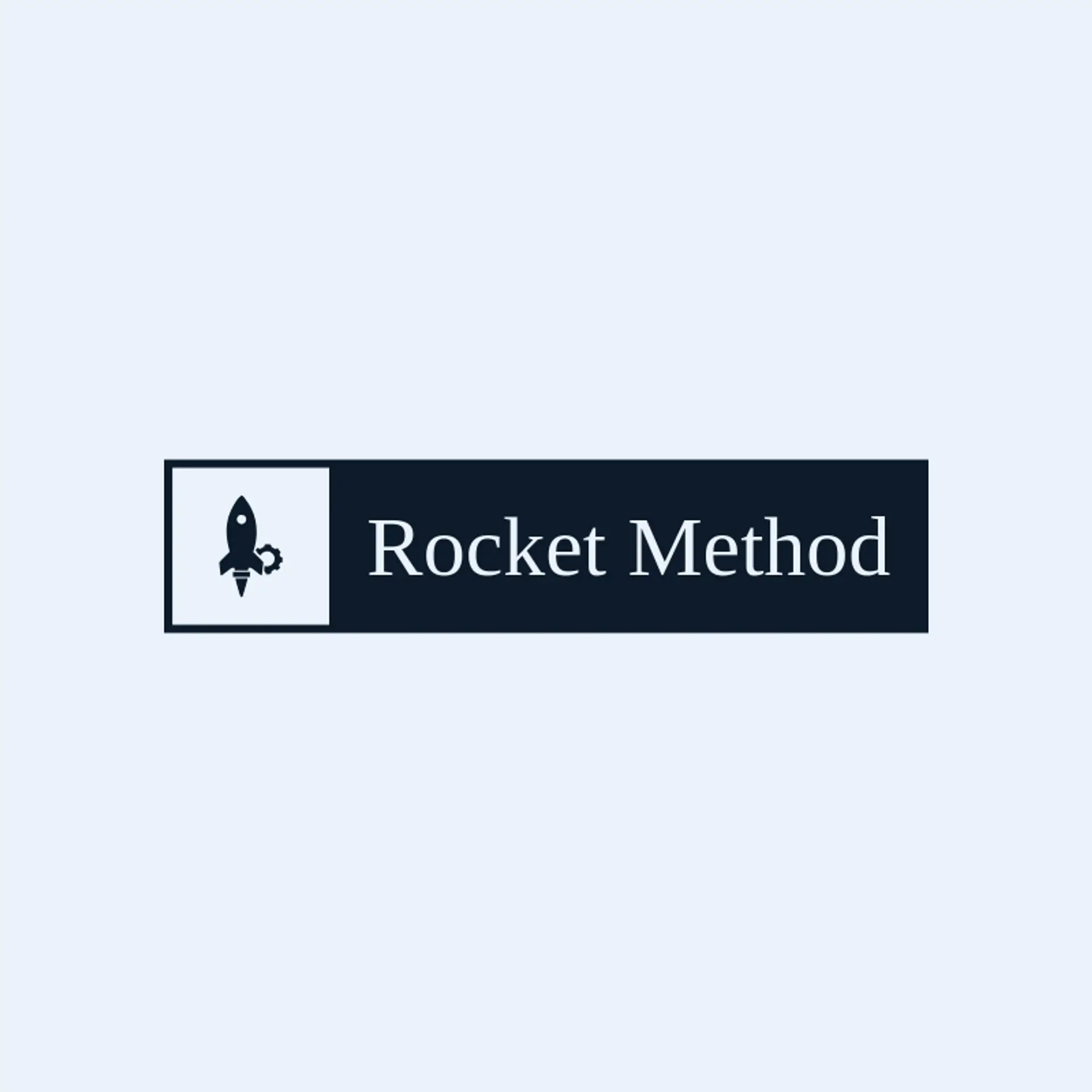 Rocket Method logo for coding