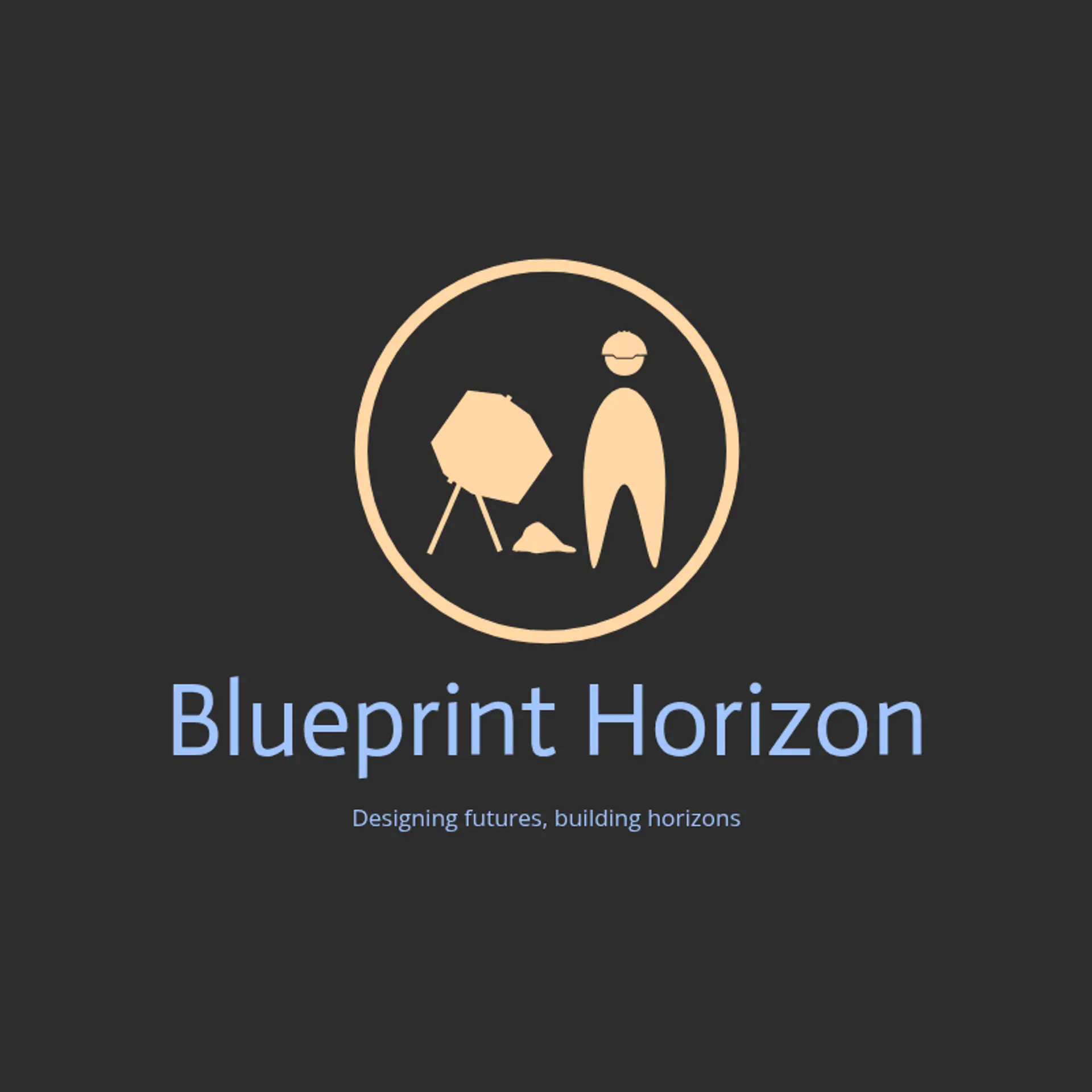 Blueprint Horizon logo for construction designer