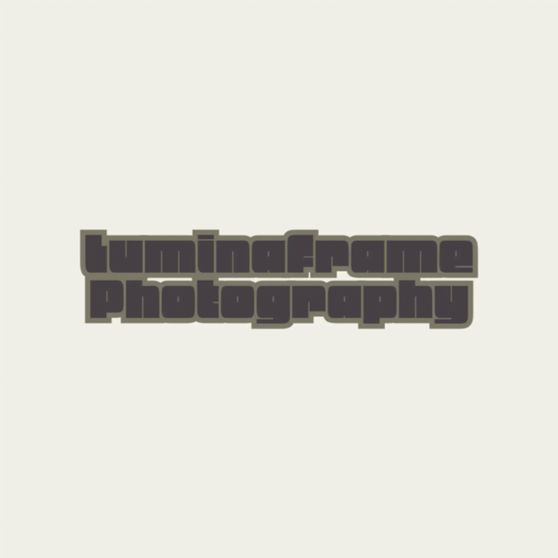 LuminFrame Studios logo for photography studio