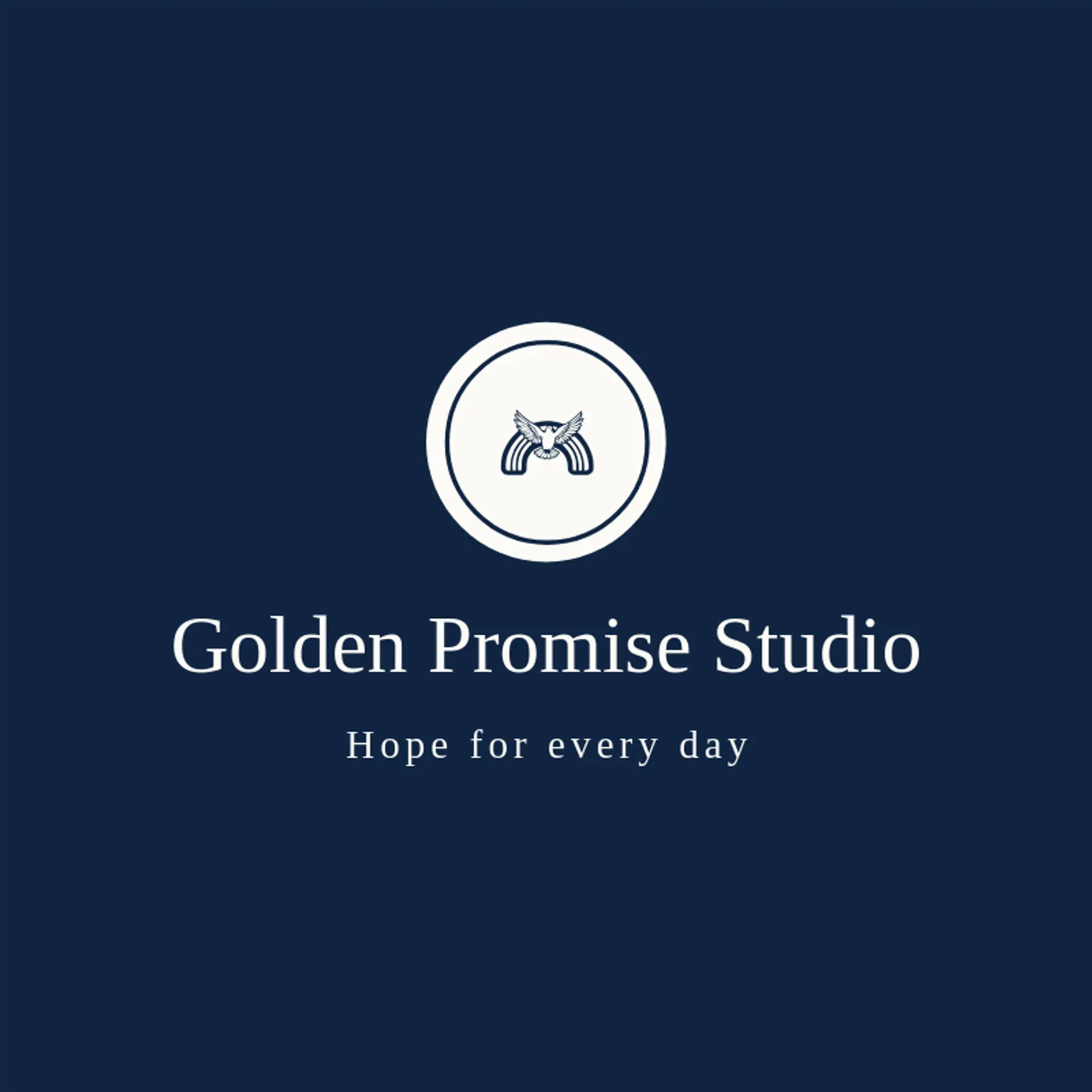 Golden Promise Studio logo for faith