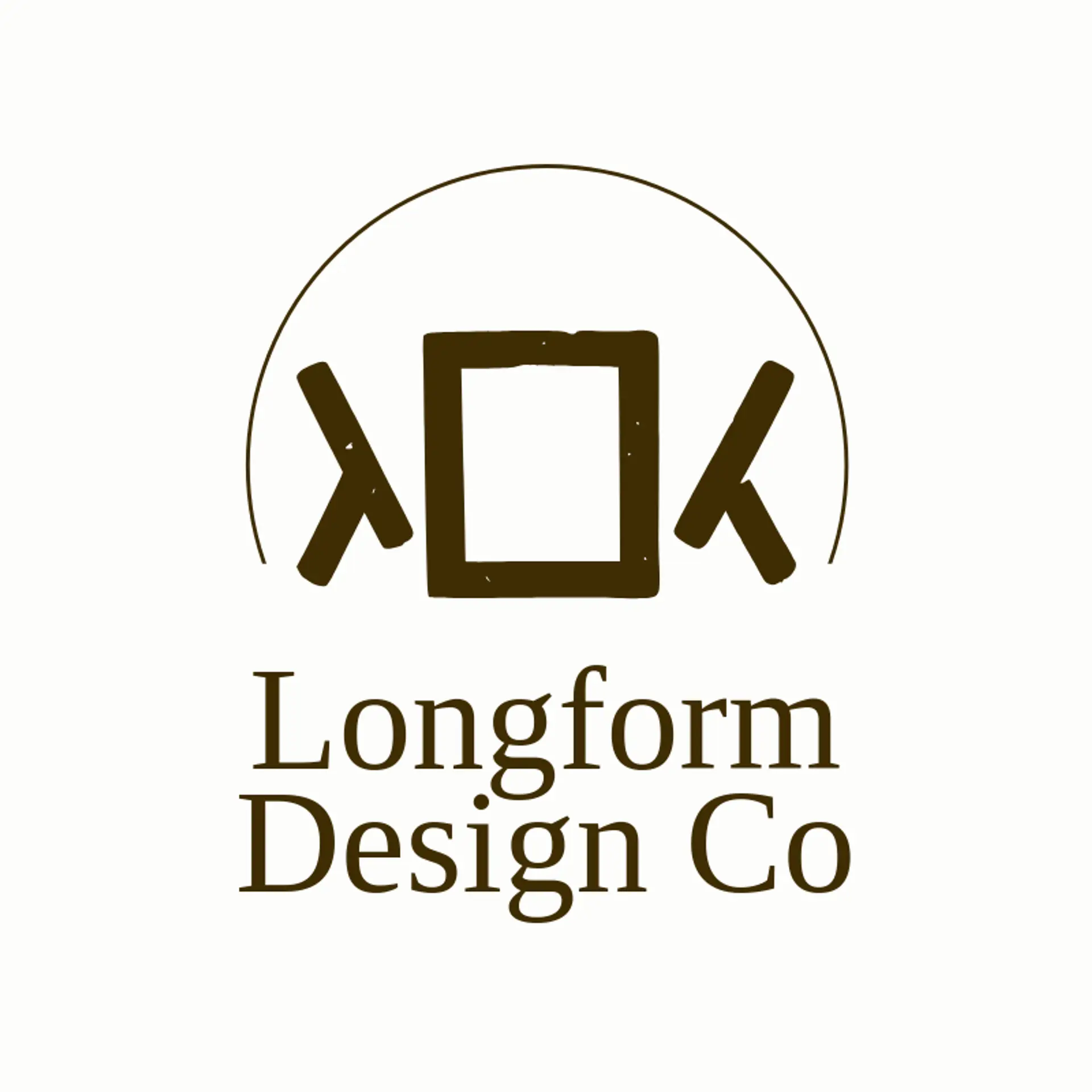 Longform Design Co logo for rectangle