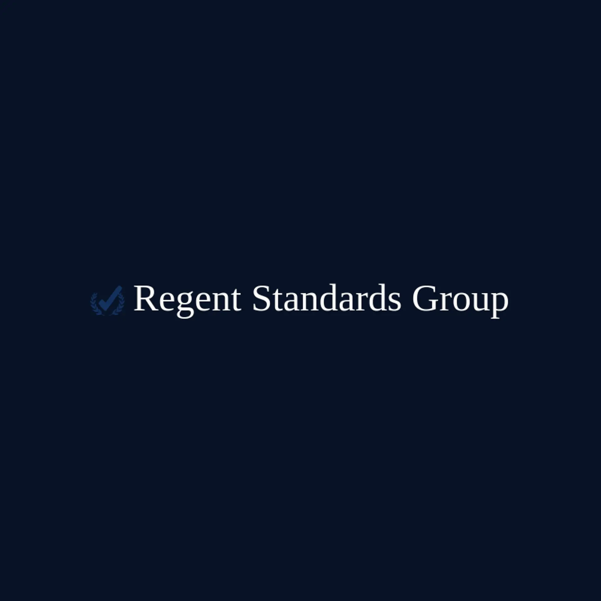 Regent Standards Group logo for compliance