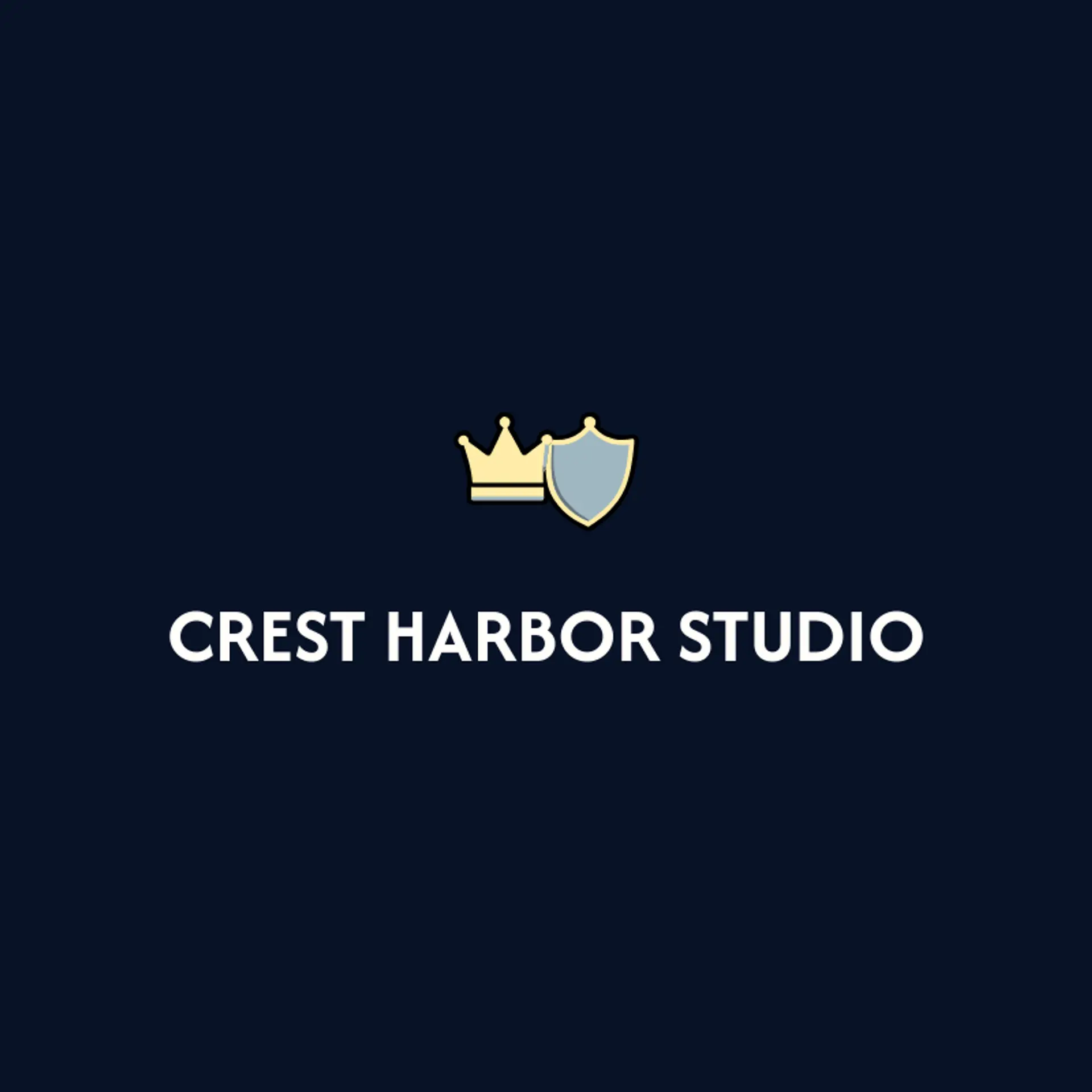 Crest Harbor Studio logo for crest