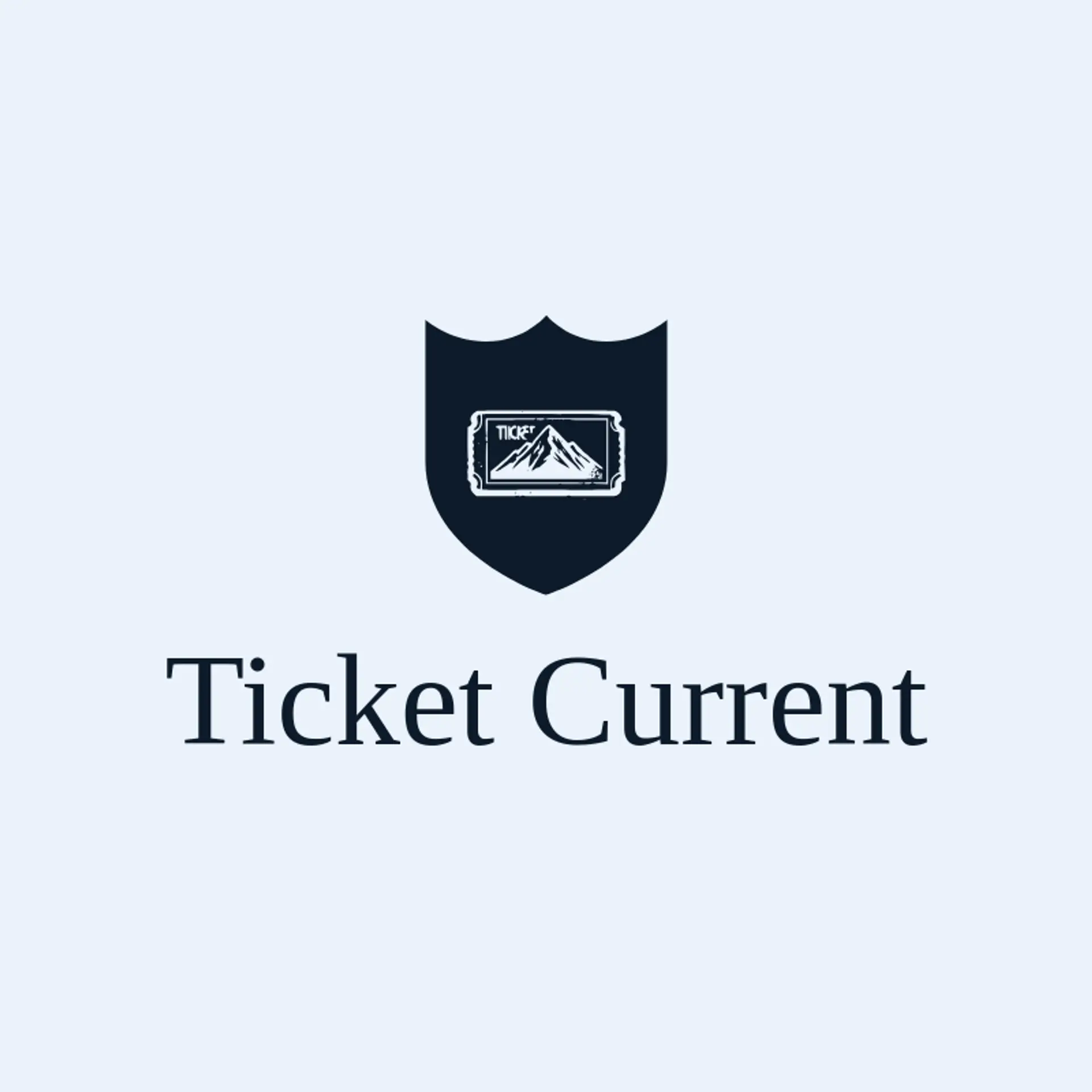 Ticket Current logo for ticket