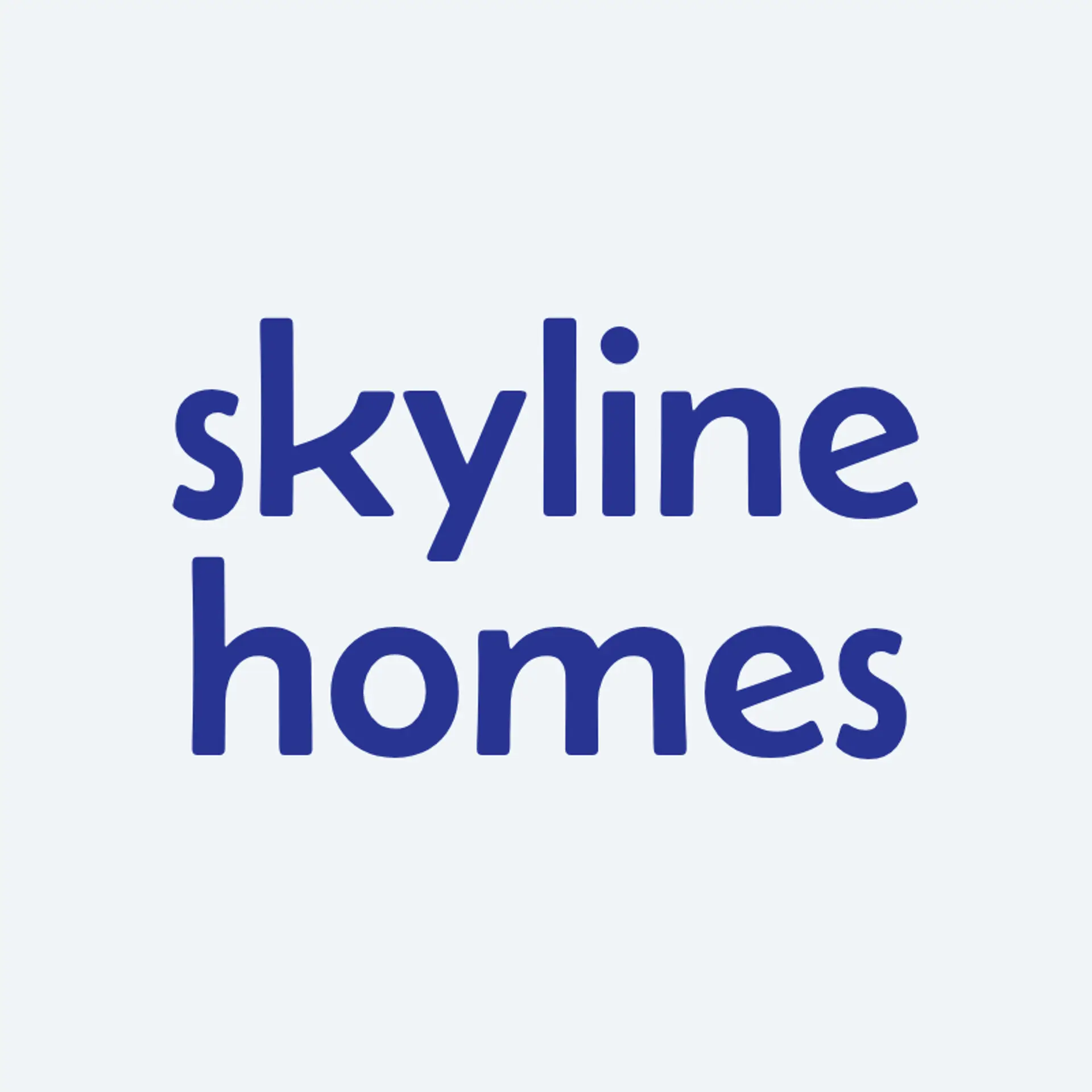 Skyline Homes logo for construction house