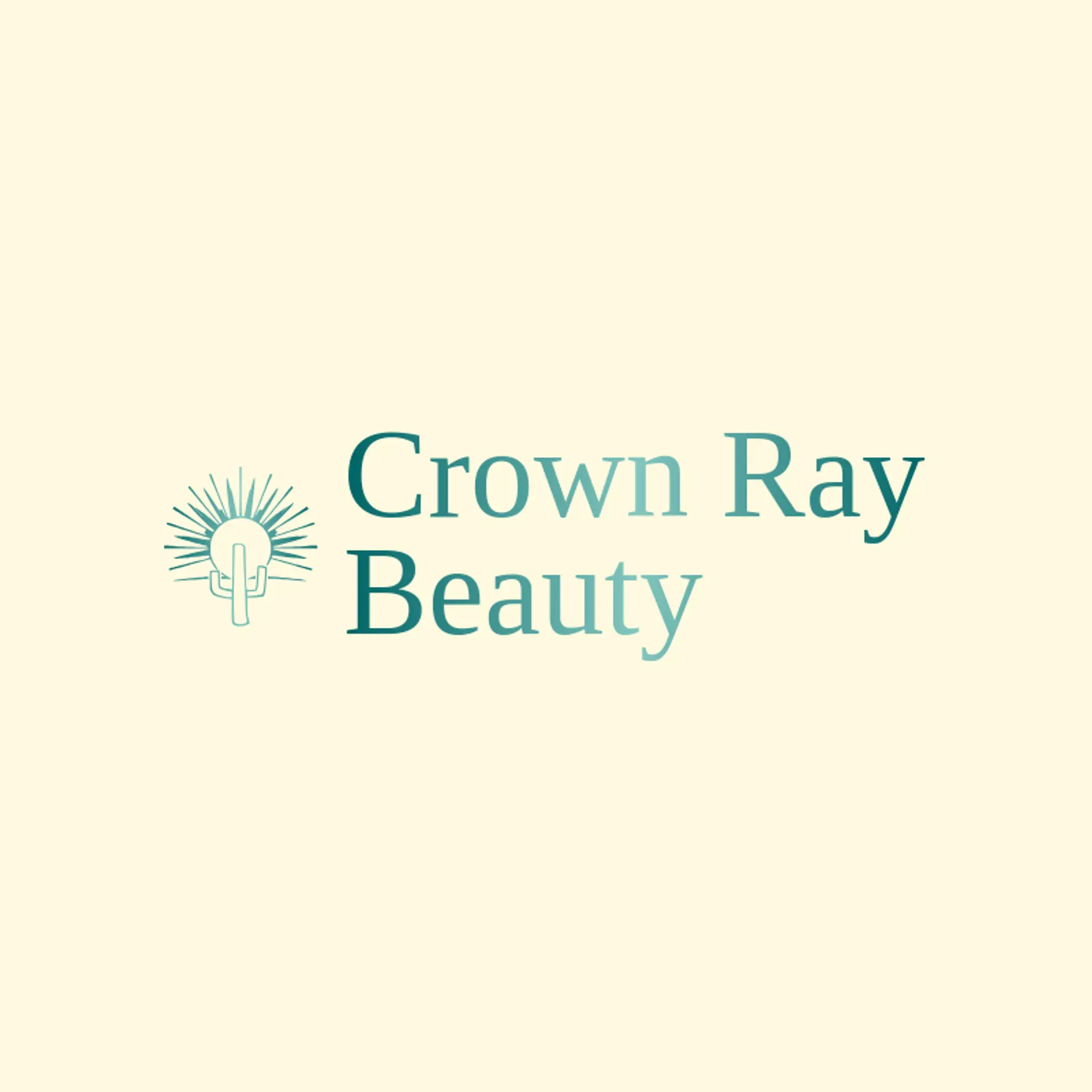 Crown Ray Beauty logo for rays