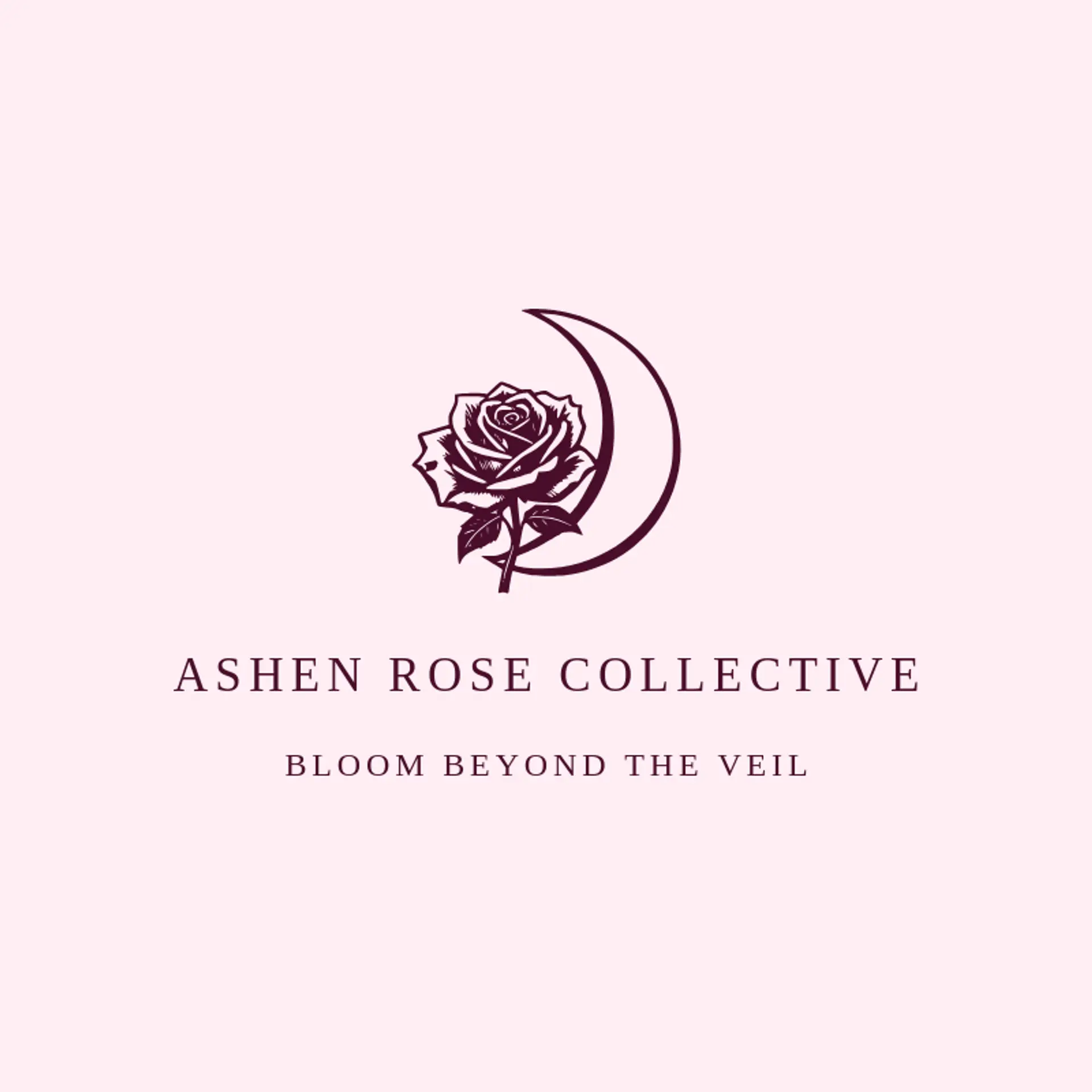 Ashen Rose Collective logo for gothic