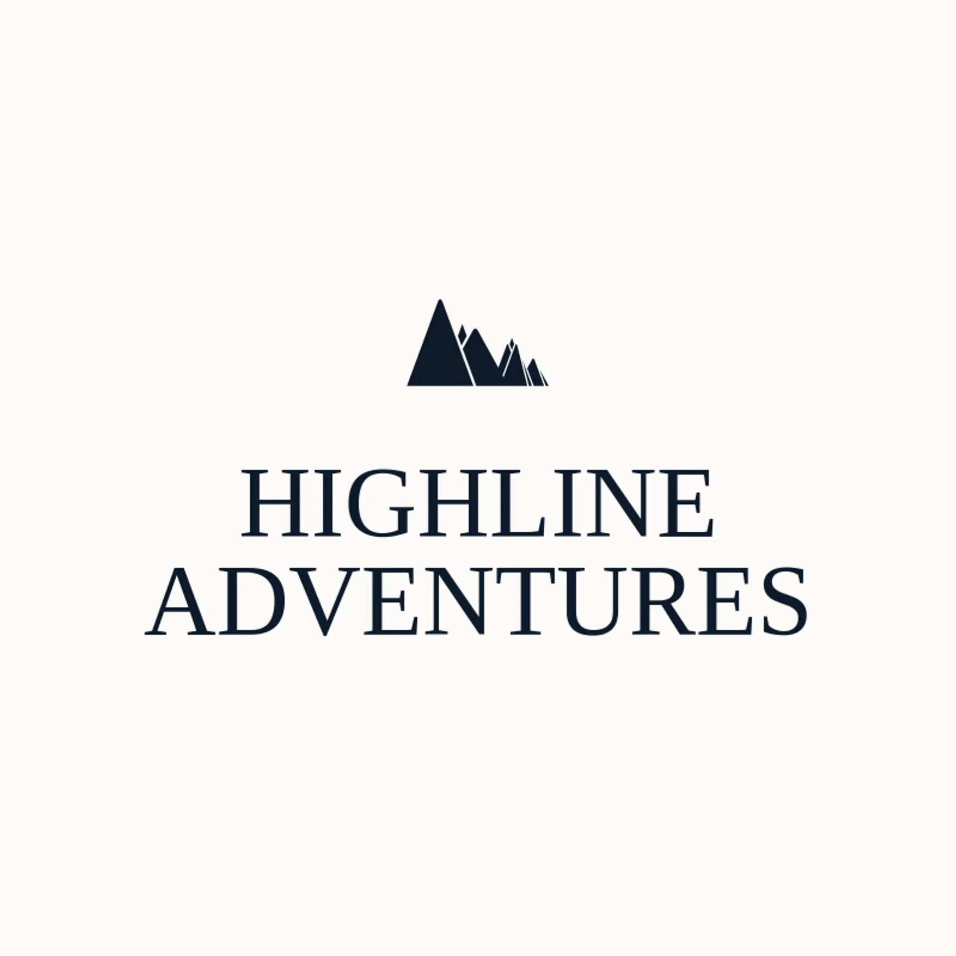 Highline Adventures logo for peak