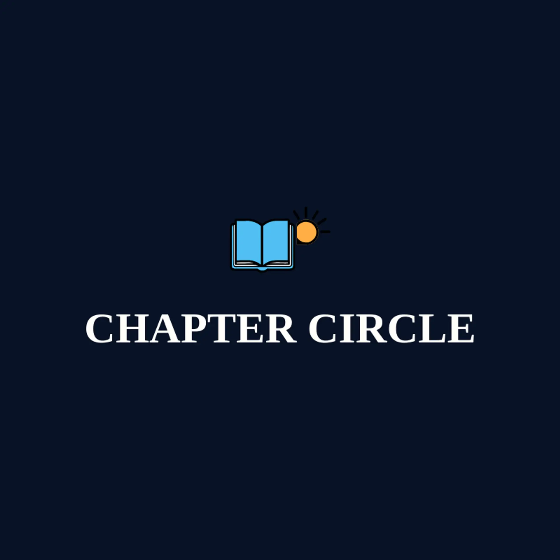 Chapter Circle logo for book club