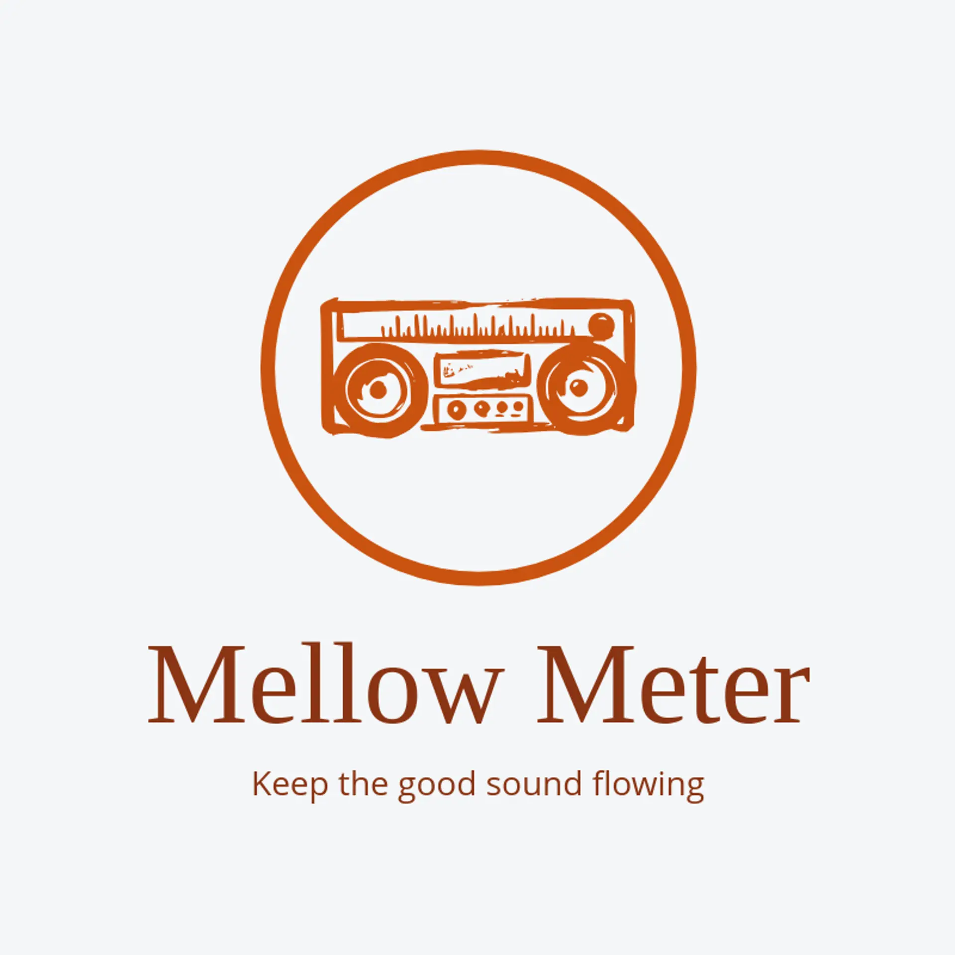 Mellow Meter logo for stereo