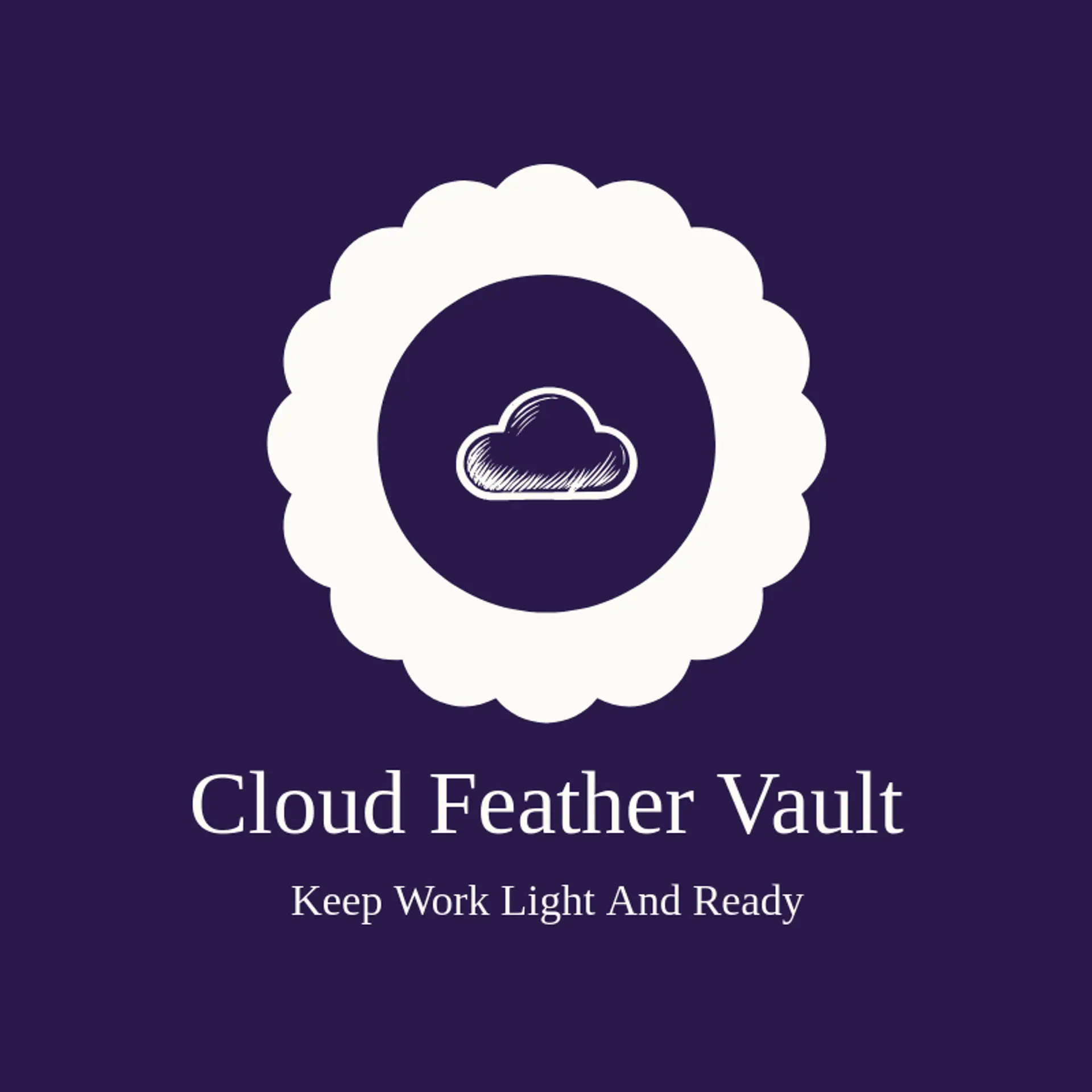 Cloud Feather Vault logo for cloud storage