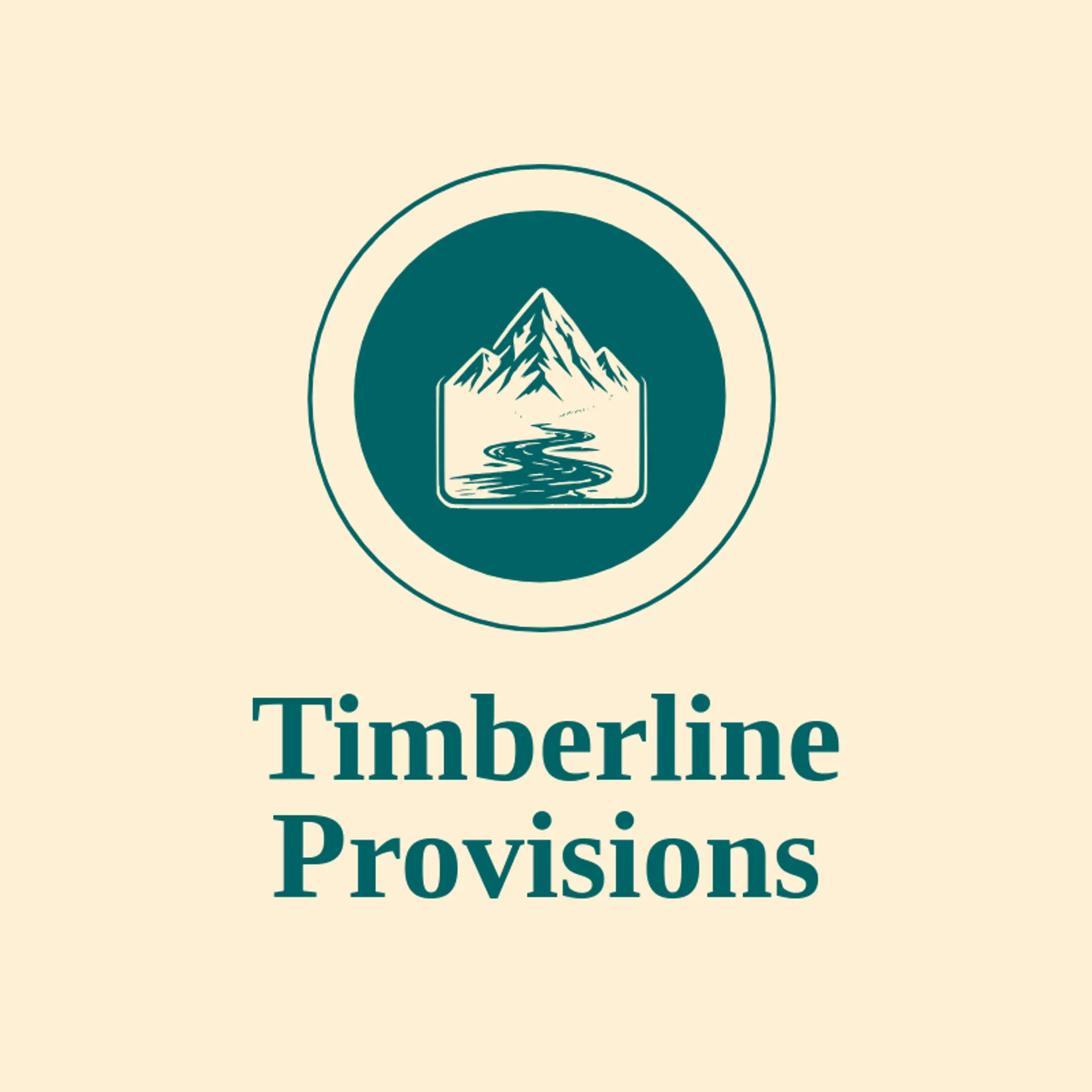 Timberline Provisions logo for masculine