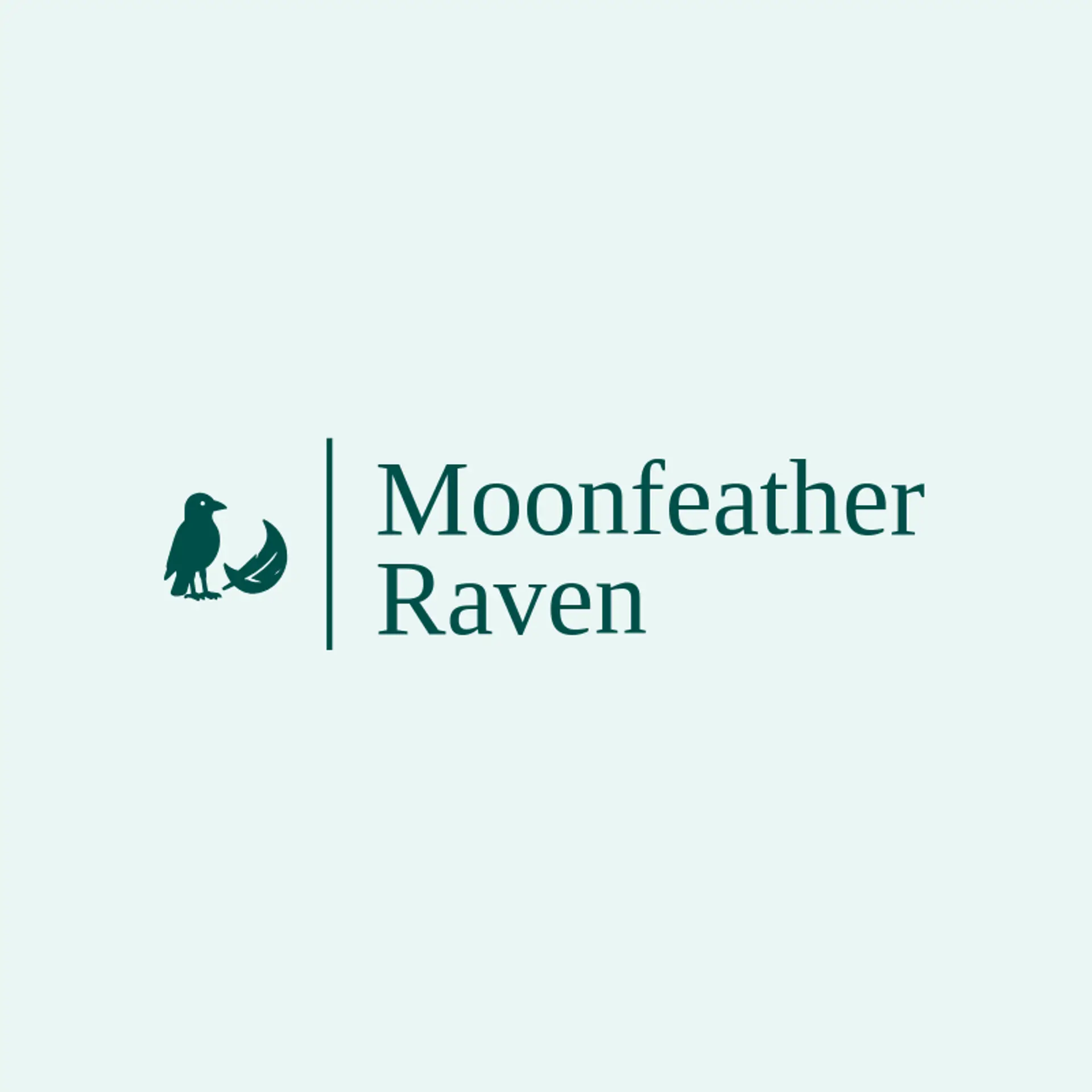 Moonfeather Raven logo for raven