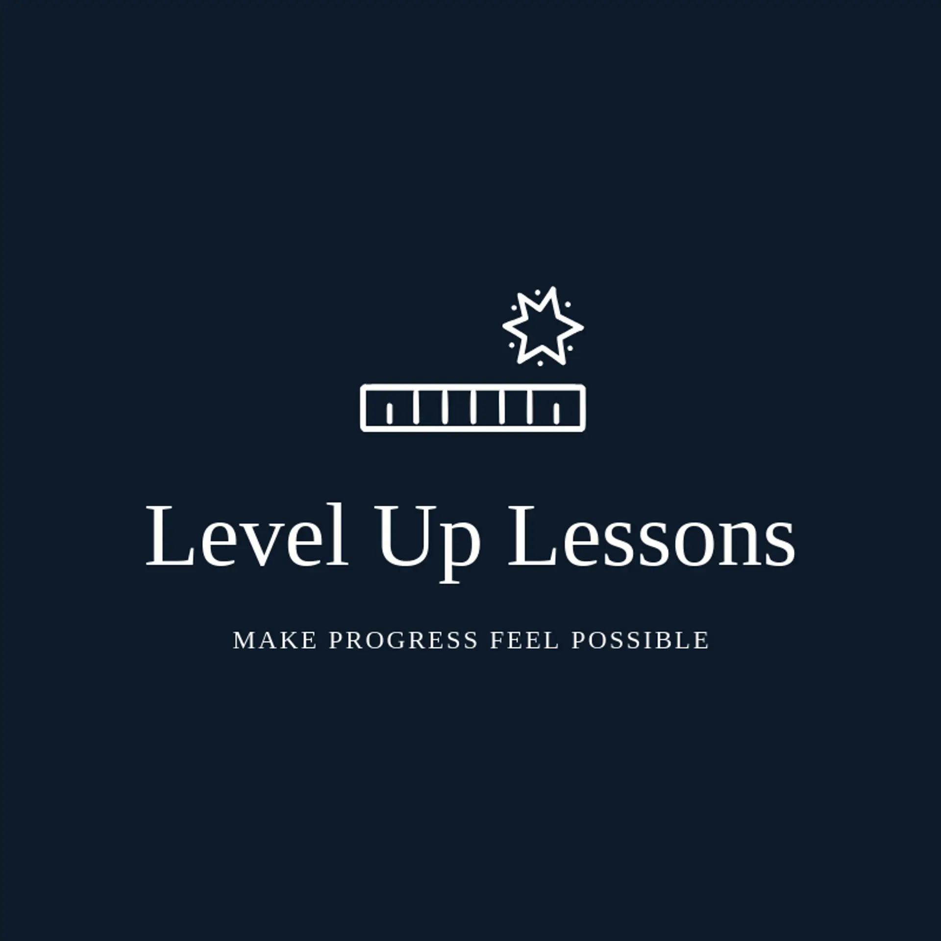 Level Up Lessons logo for teacher
