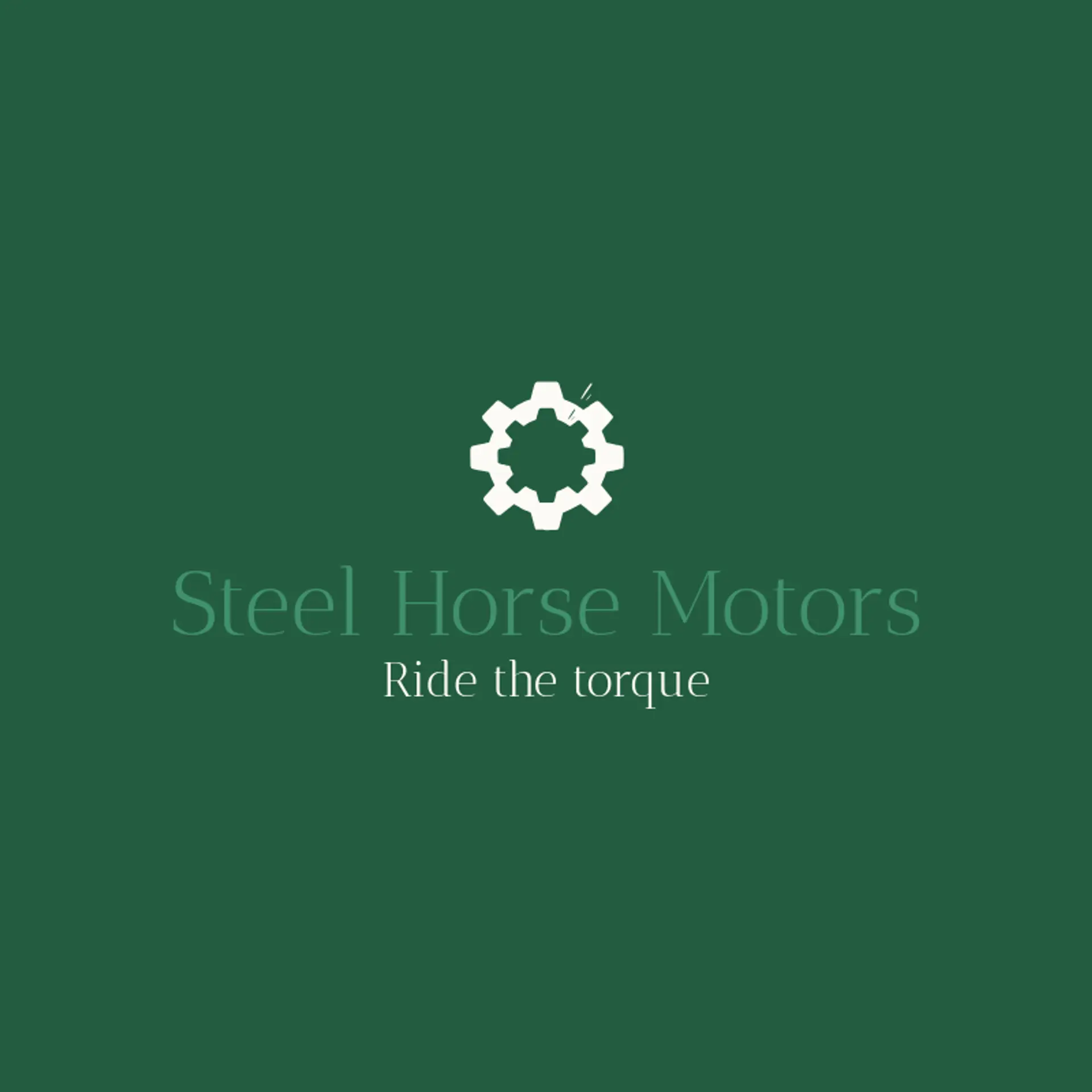 Steel Horse Motors logo for engine