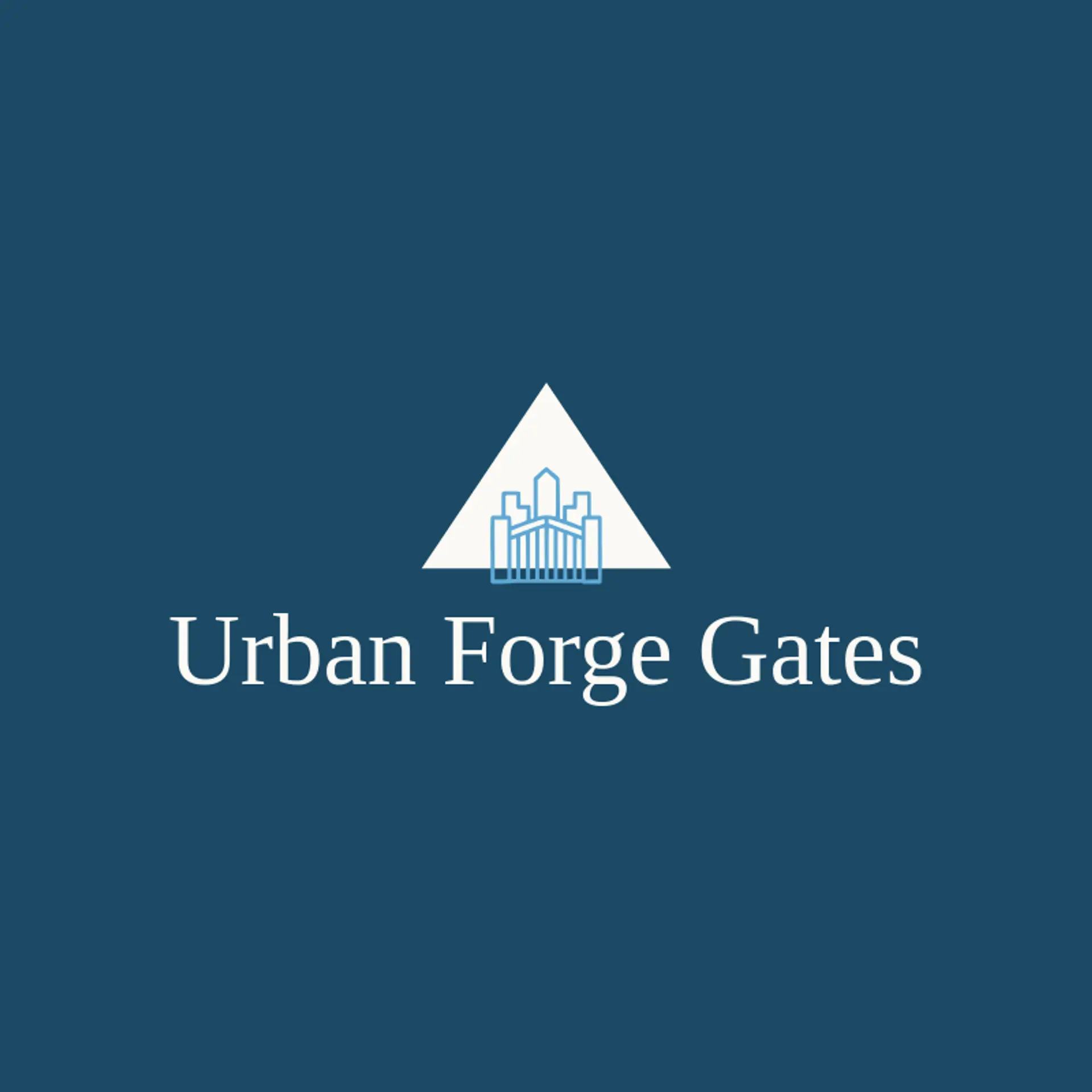 Urban Forge Gates logo for gate