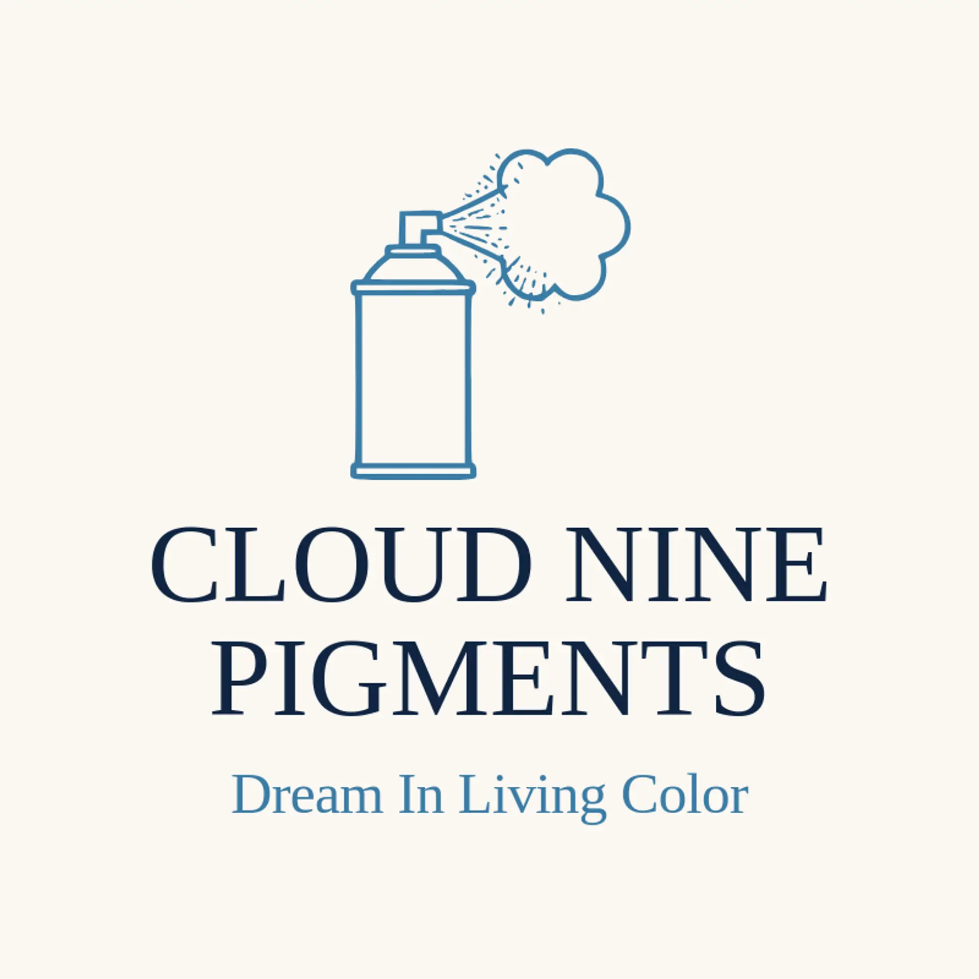 Cloud Nine Pigments logo for spray paint