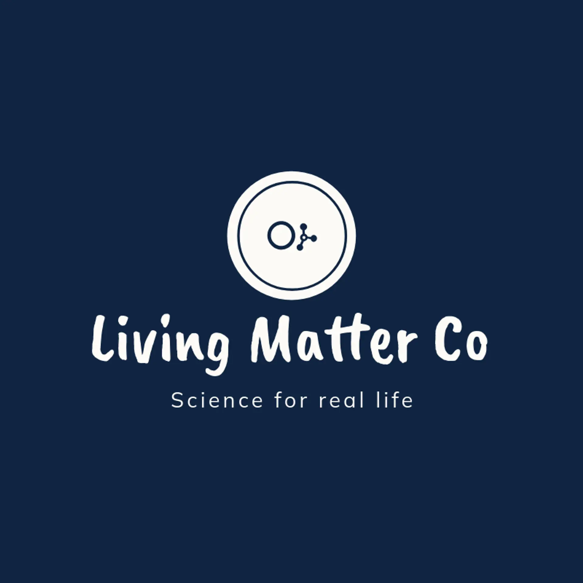 Living Matter Co logo for biology