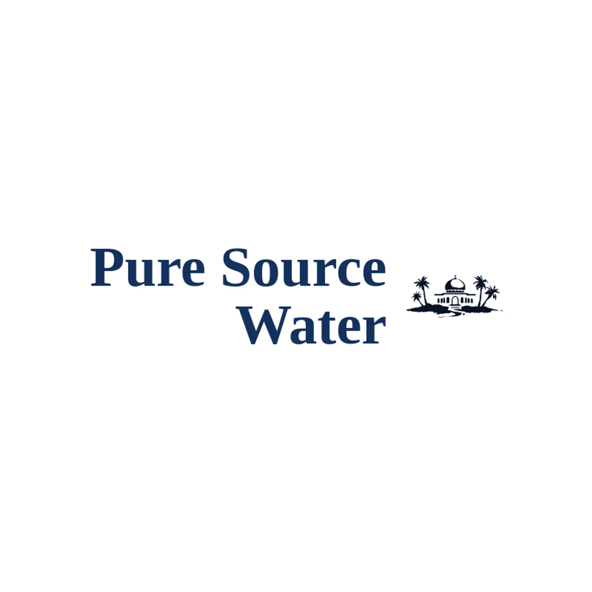 Pure Source Water logo for oasis