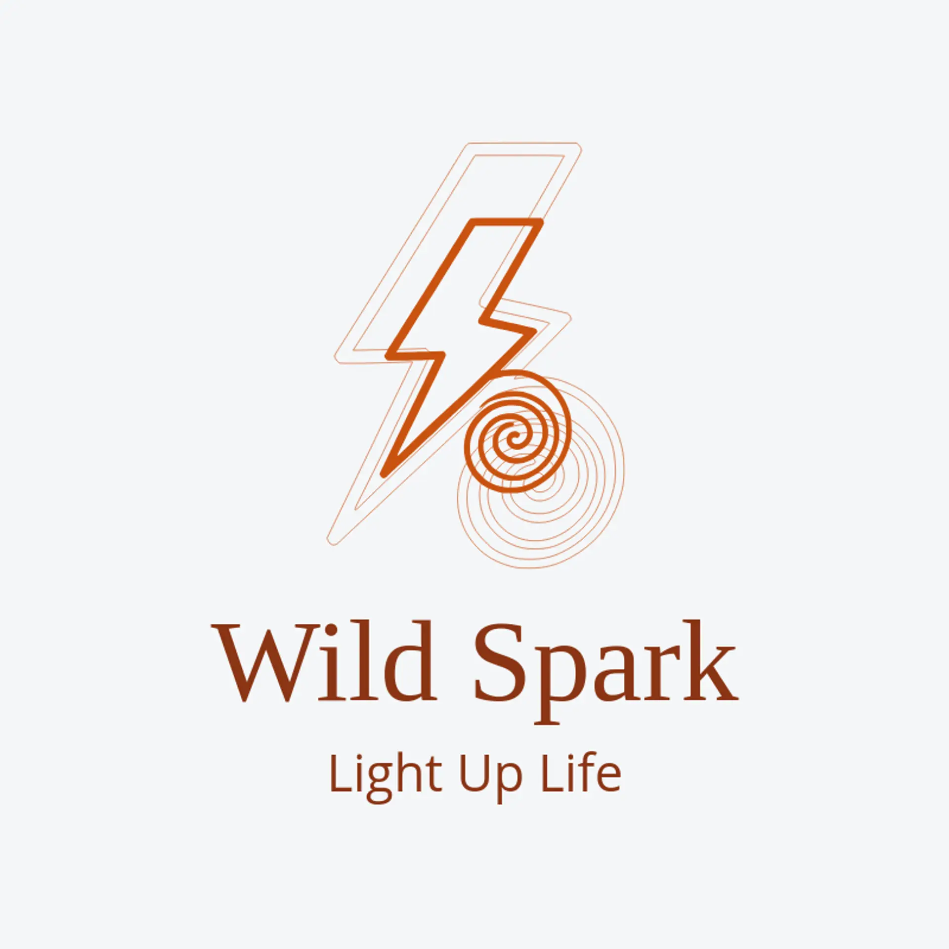 Wild Spark logo for monkey