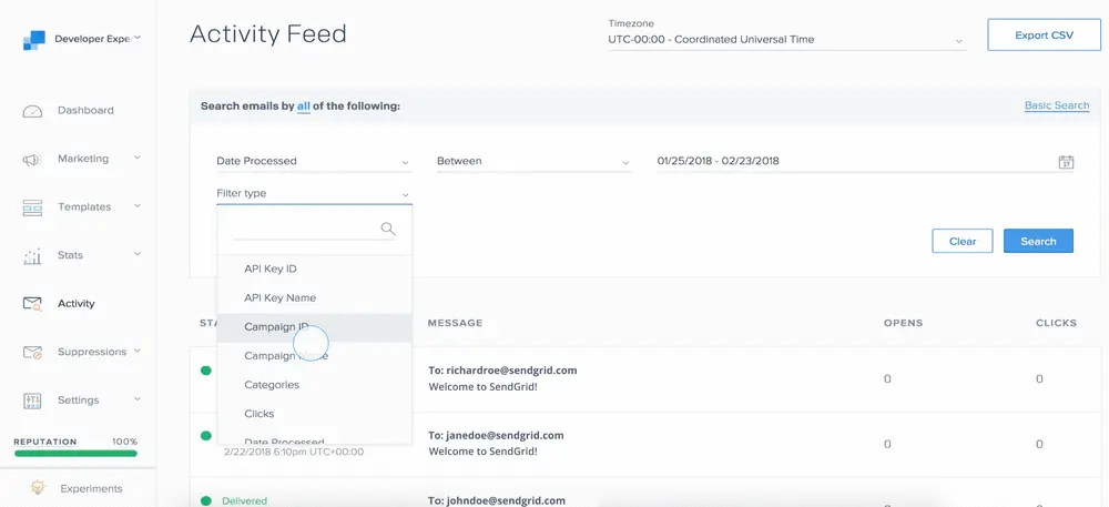 SendGrid business email