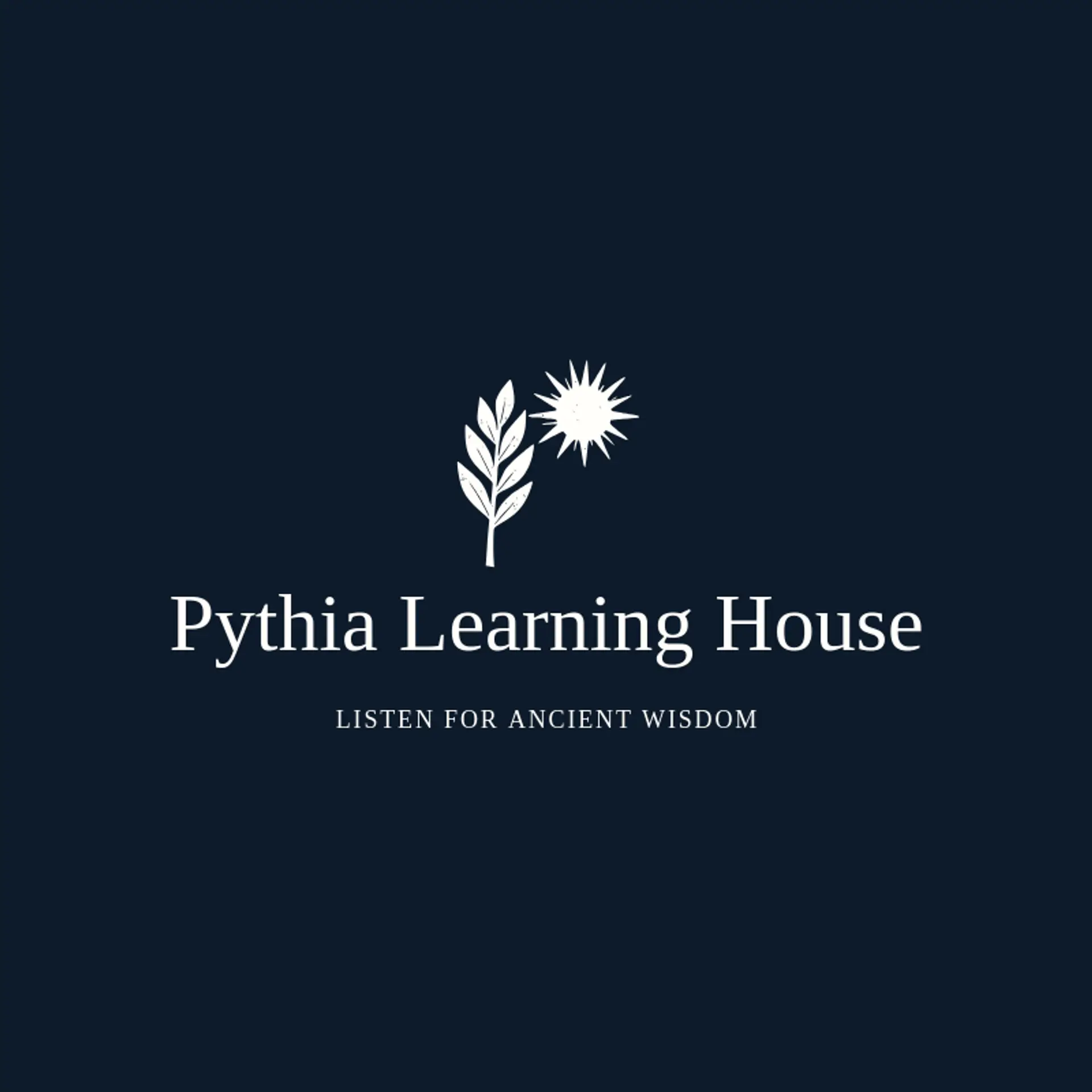 Pythia Learning House logo for greek mythology
