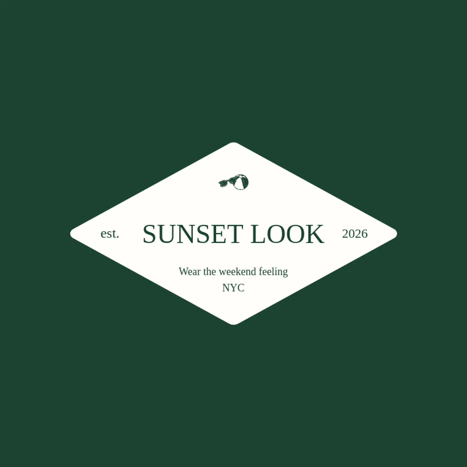 Sunset Look logo for beach