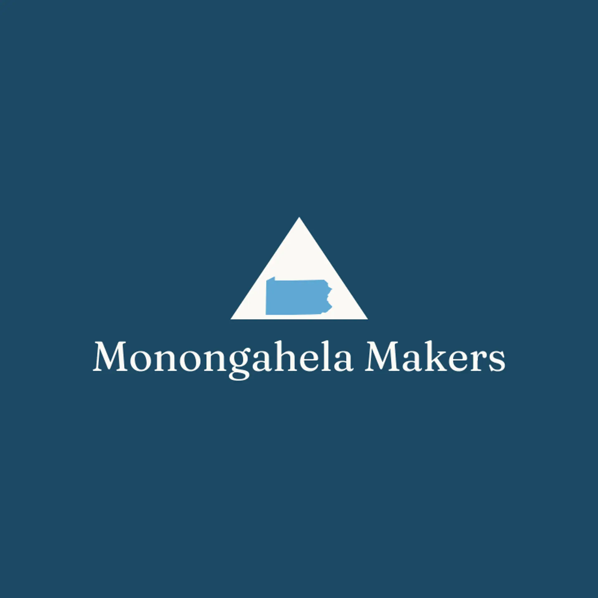 Monongahela Makers logo for pennsylvania