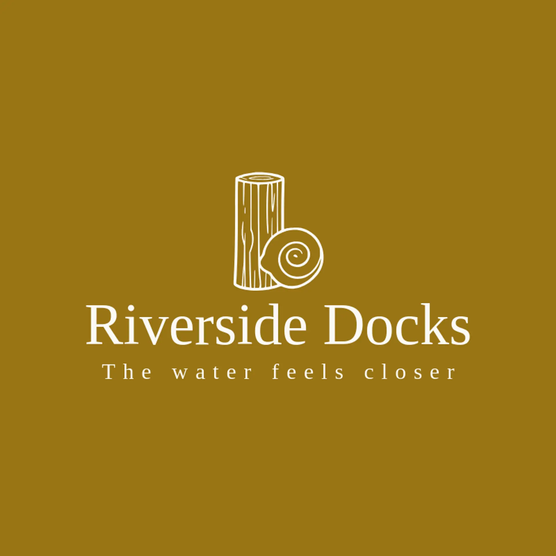 Riverside Docks logo for marina