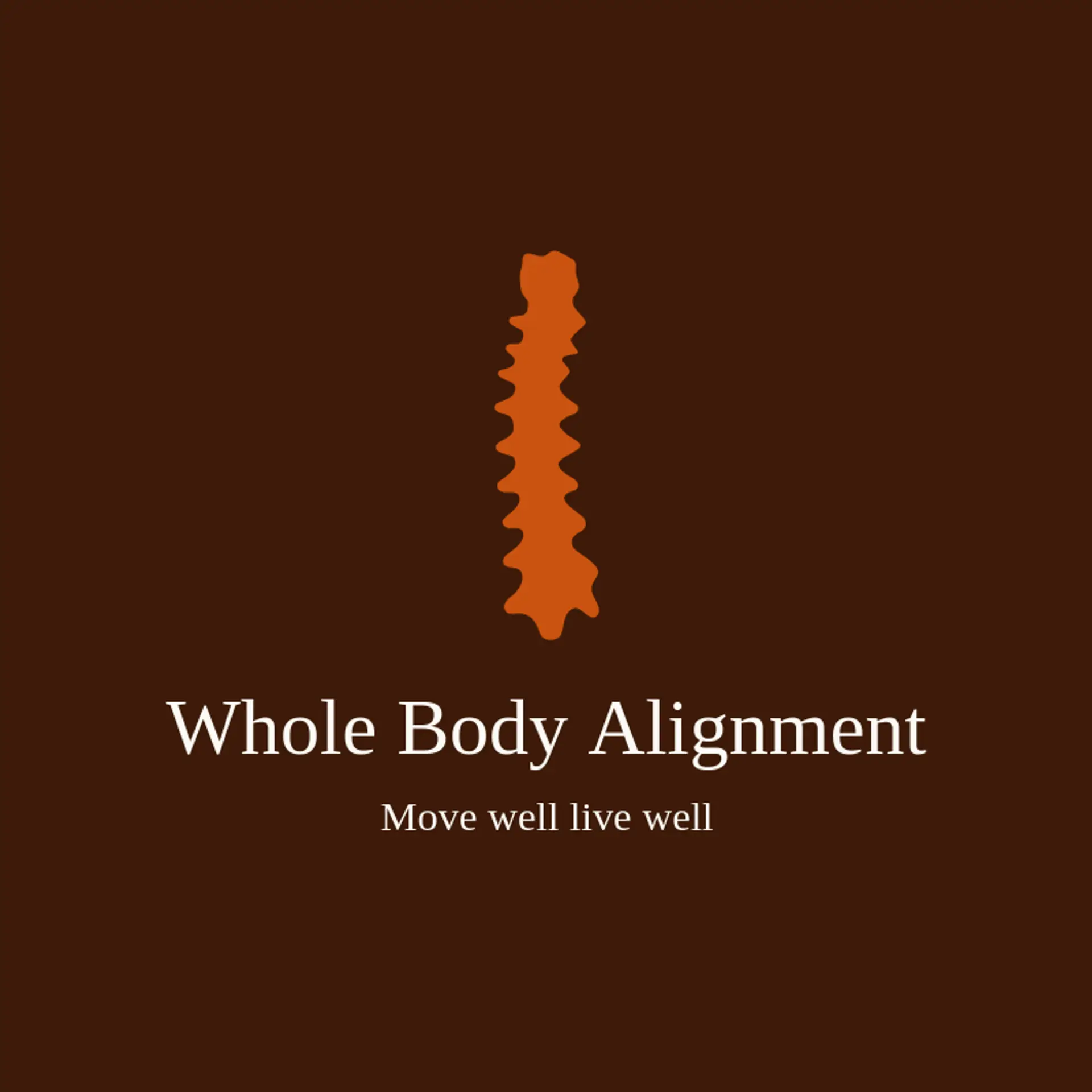 Whole Body Alignment logo for chiropractic