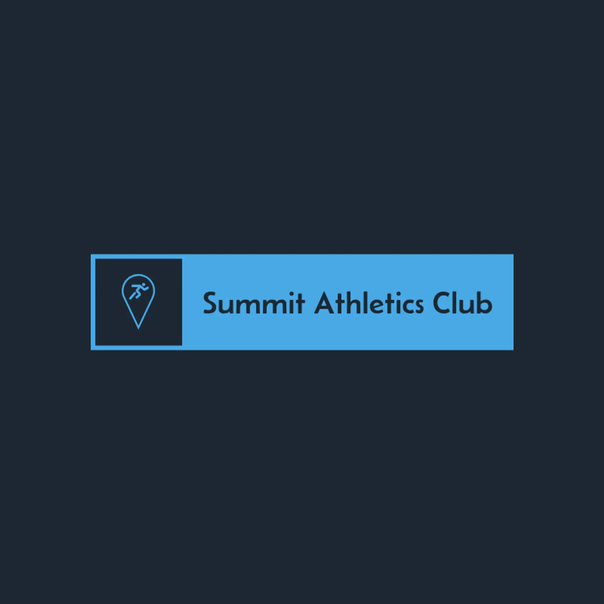 Pulse Athletics Club logo for sports club