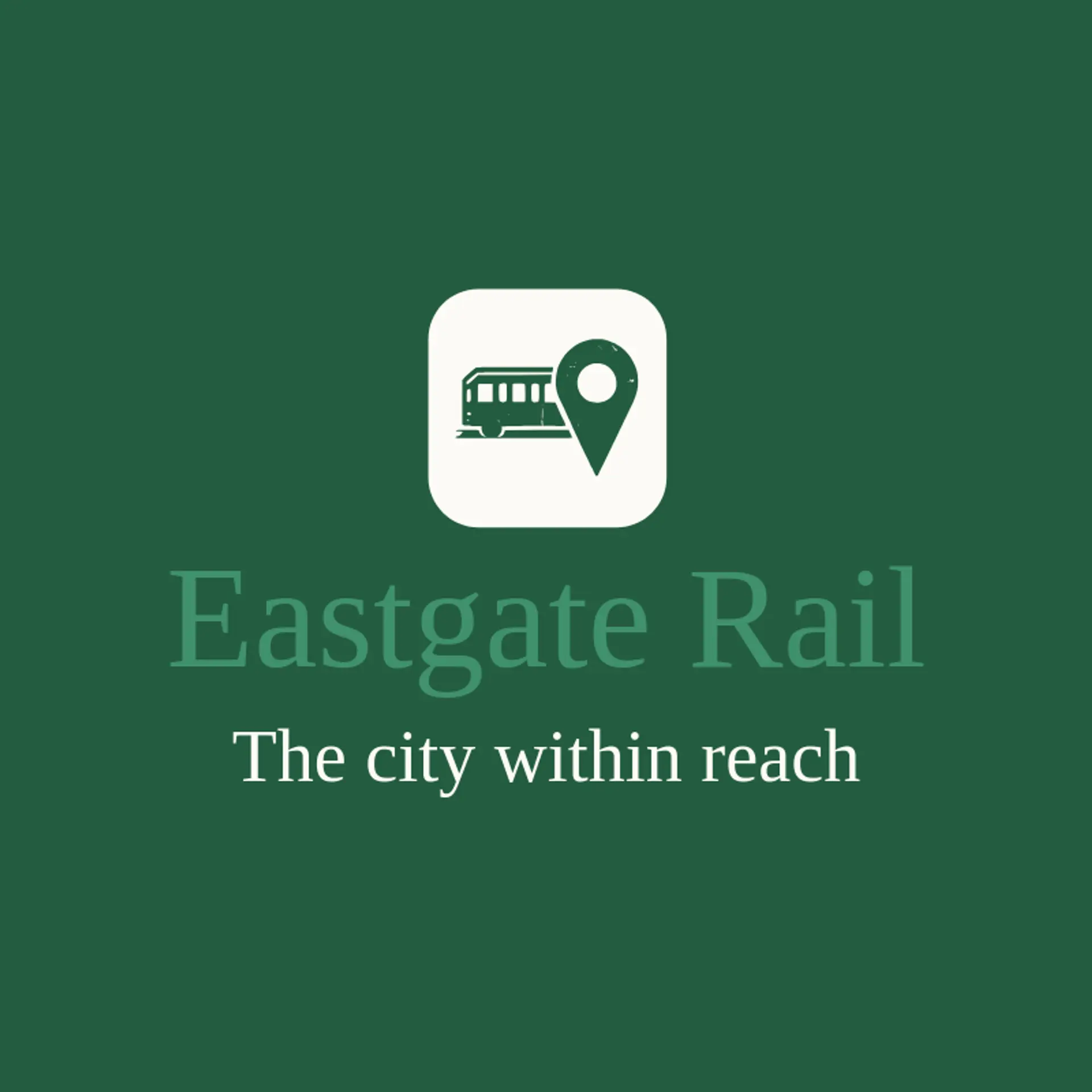 Eastgate Rail logo for subway