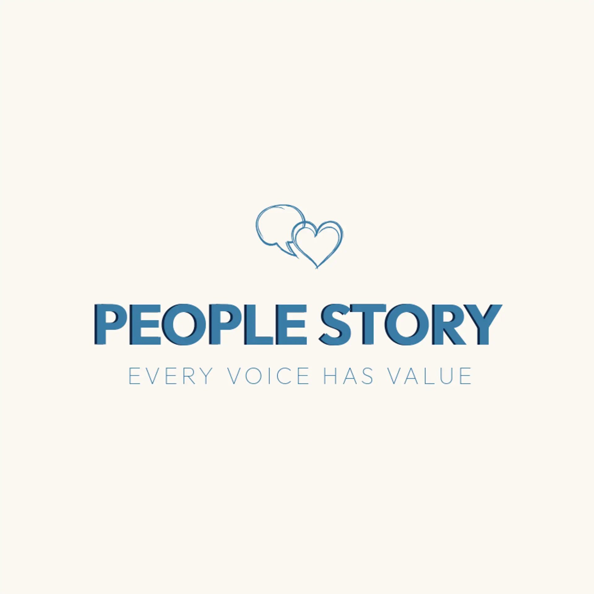 People Story logo for people