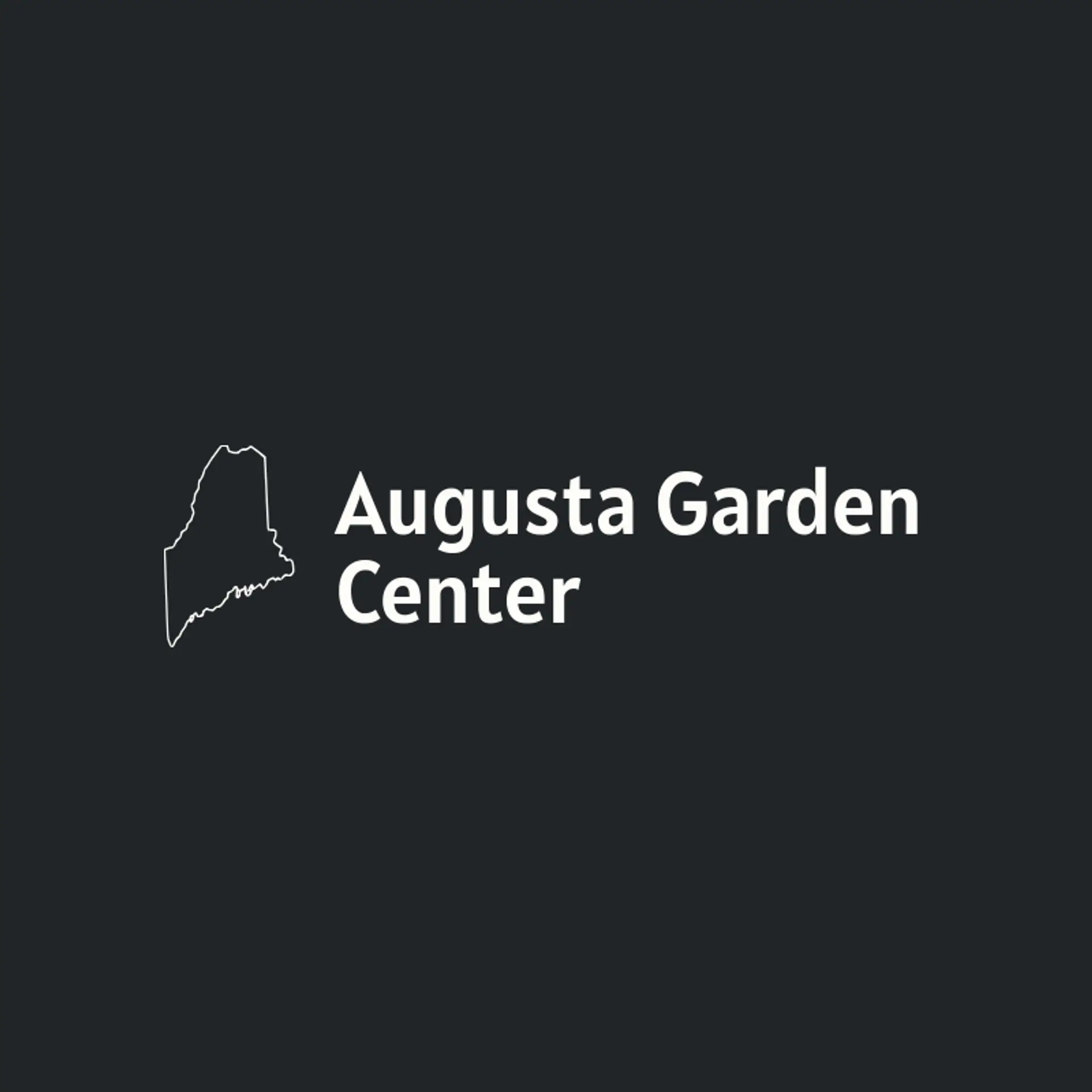 Augusta Garden Center logo for maine