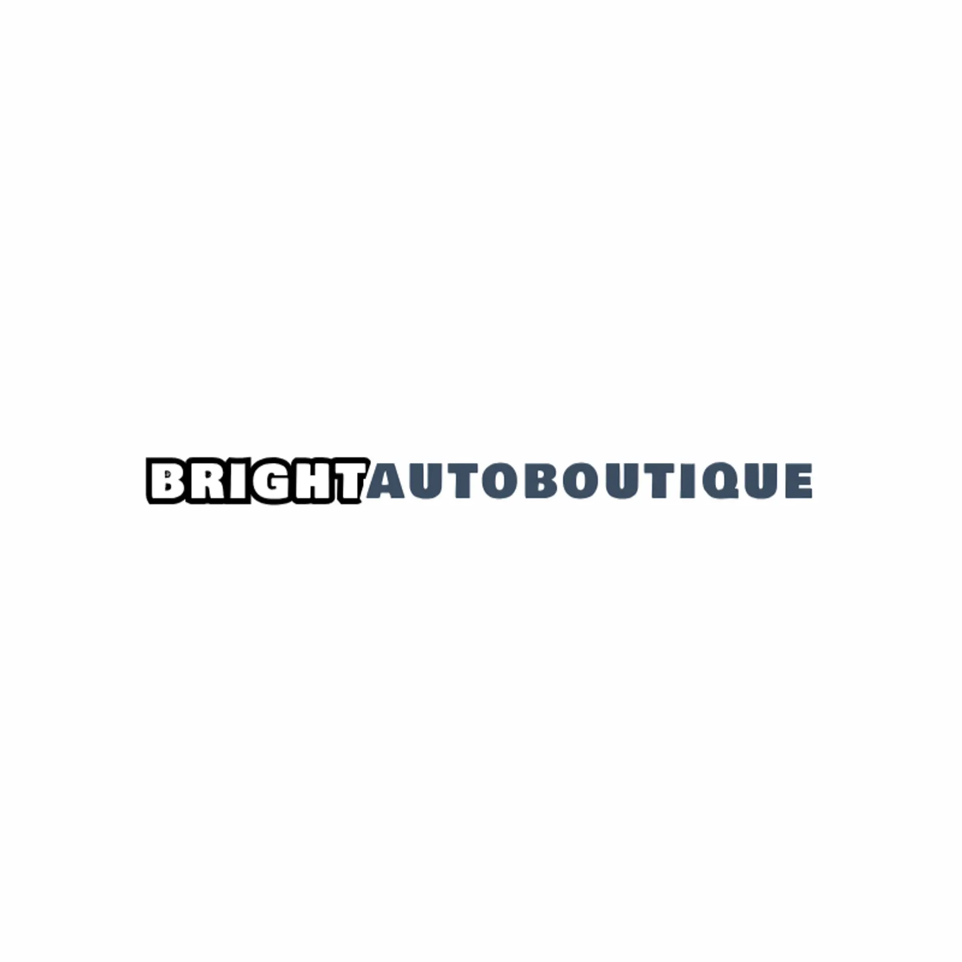 Bright Auto Boutique logo for car cleaning