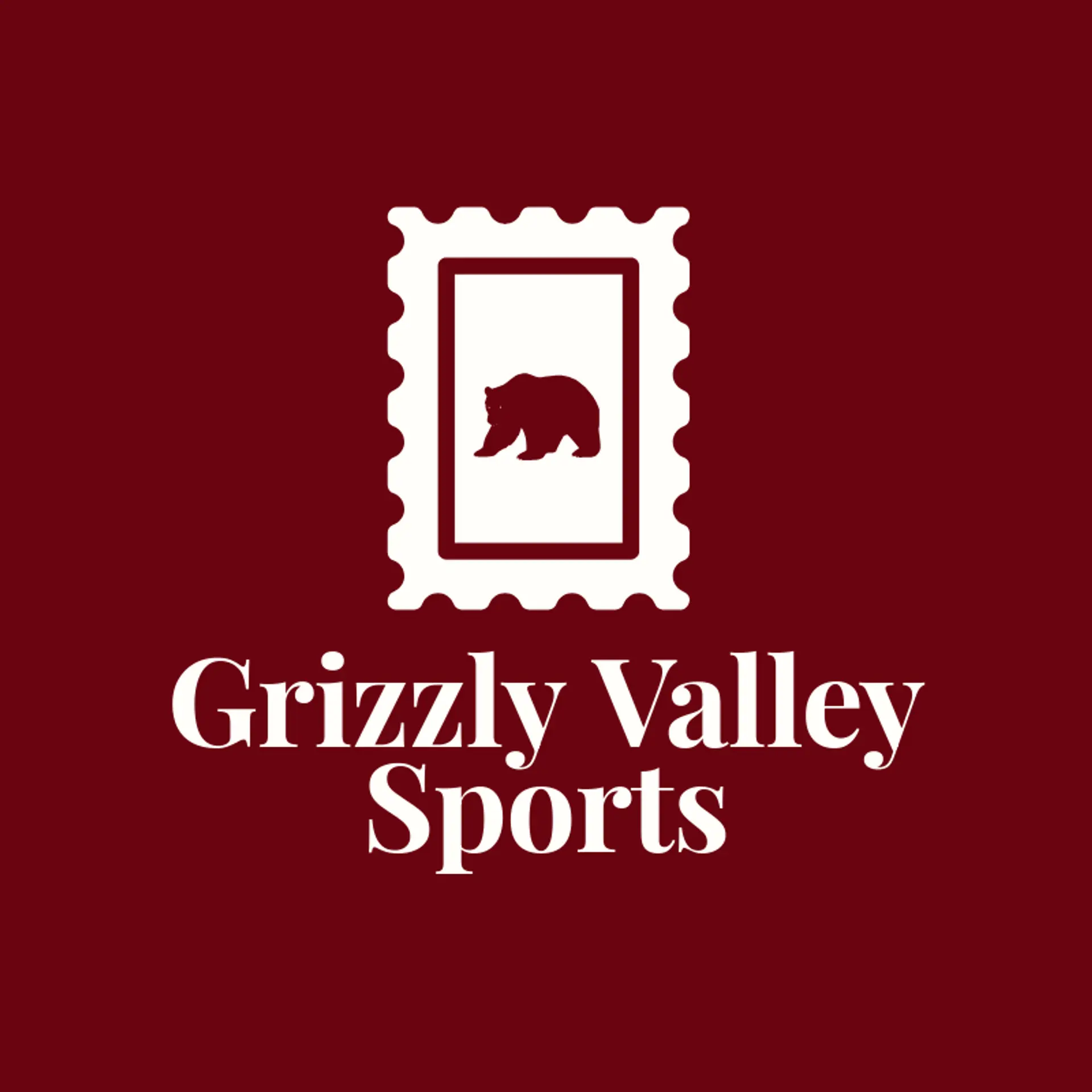 Grizzly Valley Sports logo for grizzly