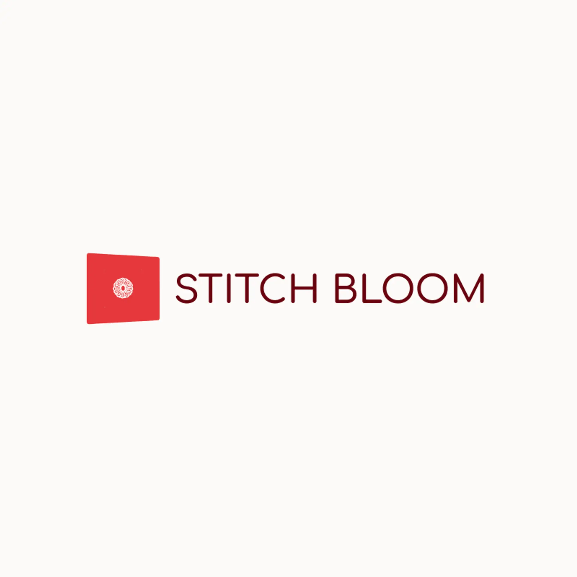 Stitch Bloom logo for crochet