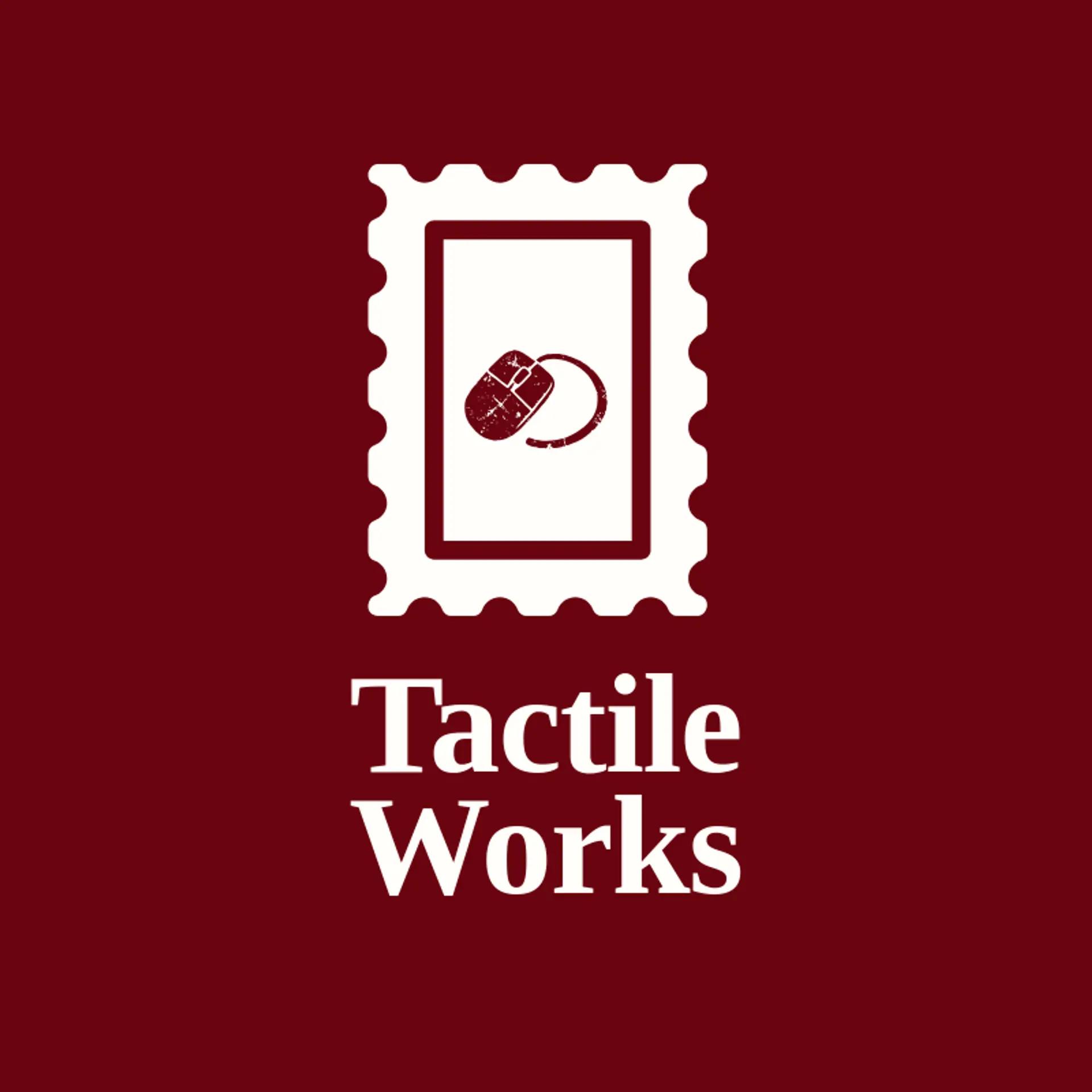 Tactile Works logo for mouse