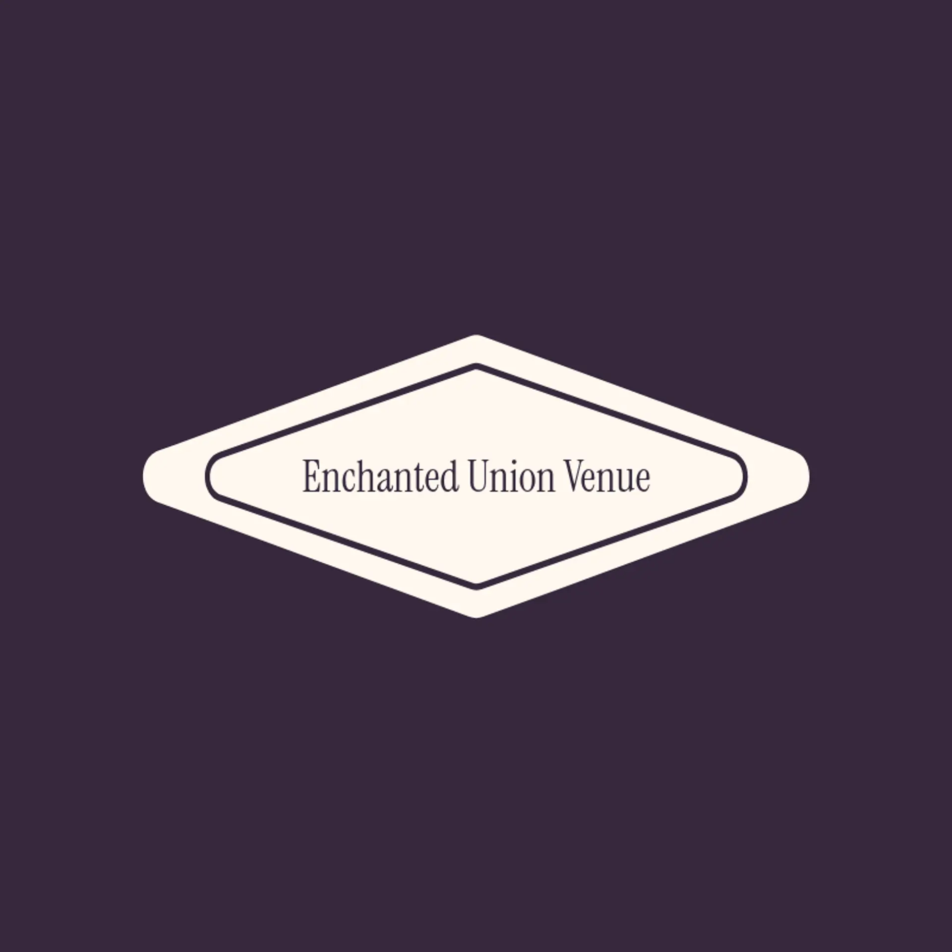 Enchanted Union Venue logo for wedding venue