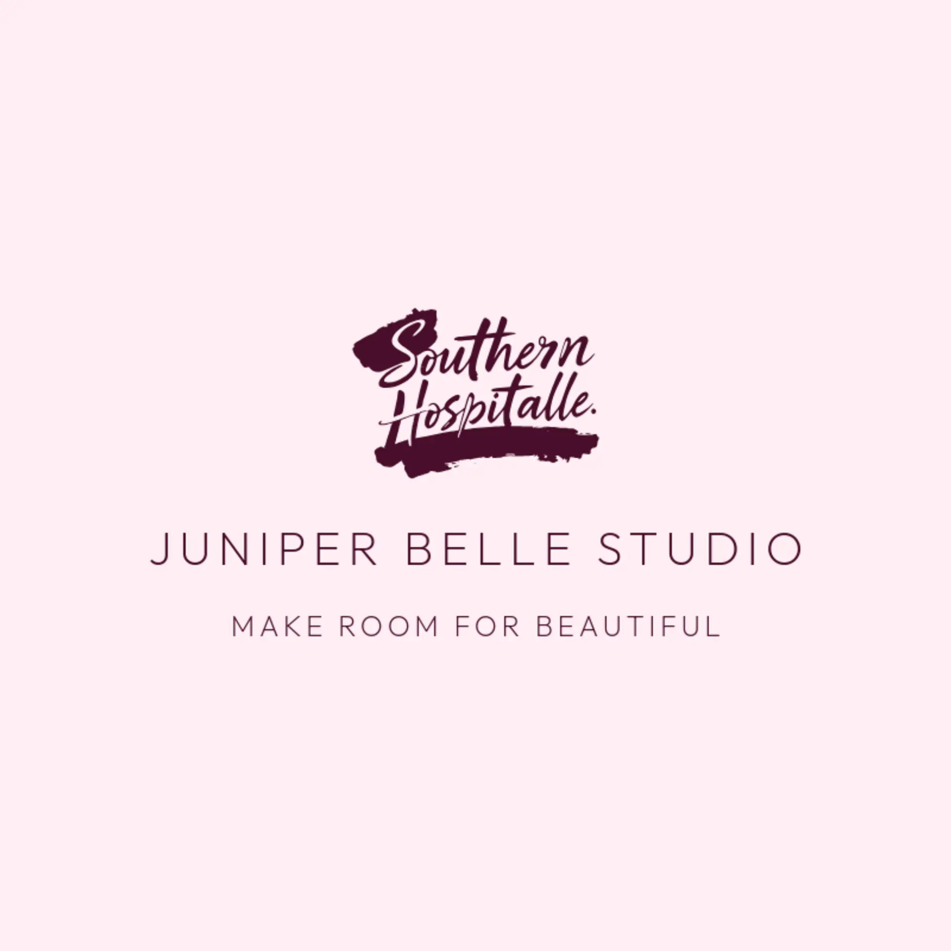 Juniper Belle Studio logo for southern