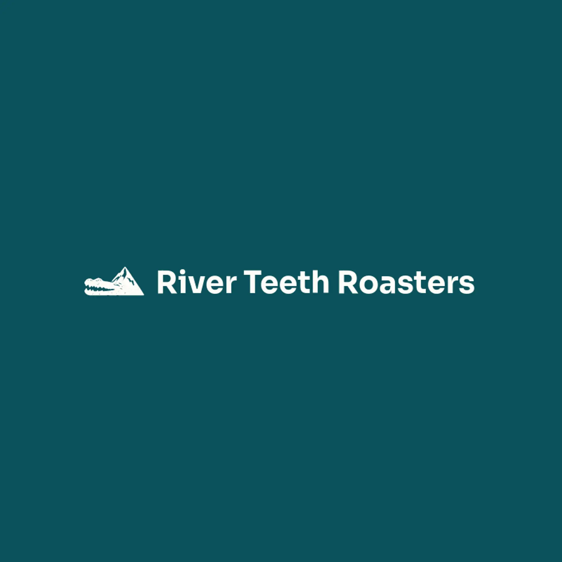 River Teeth Roasters logo for crocodile