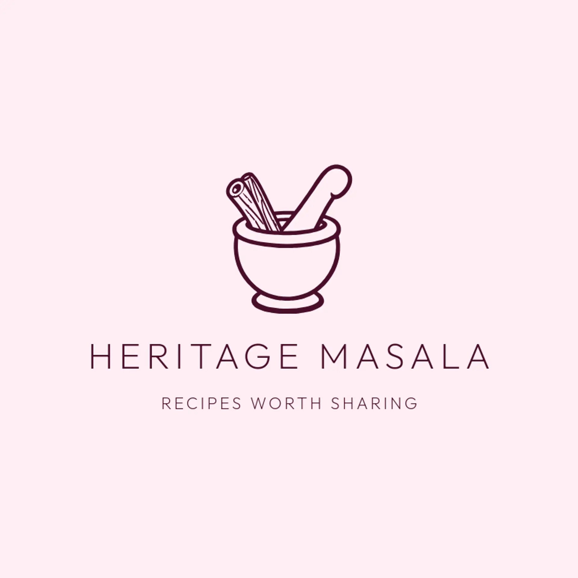 Heritage Masala logo for masala