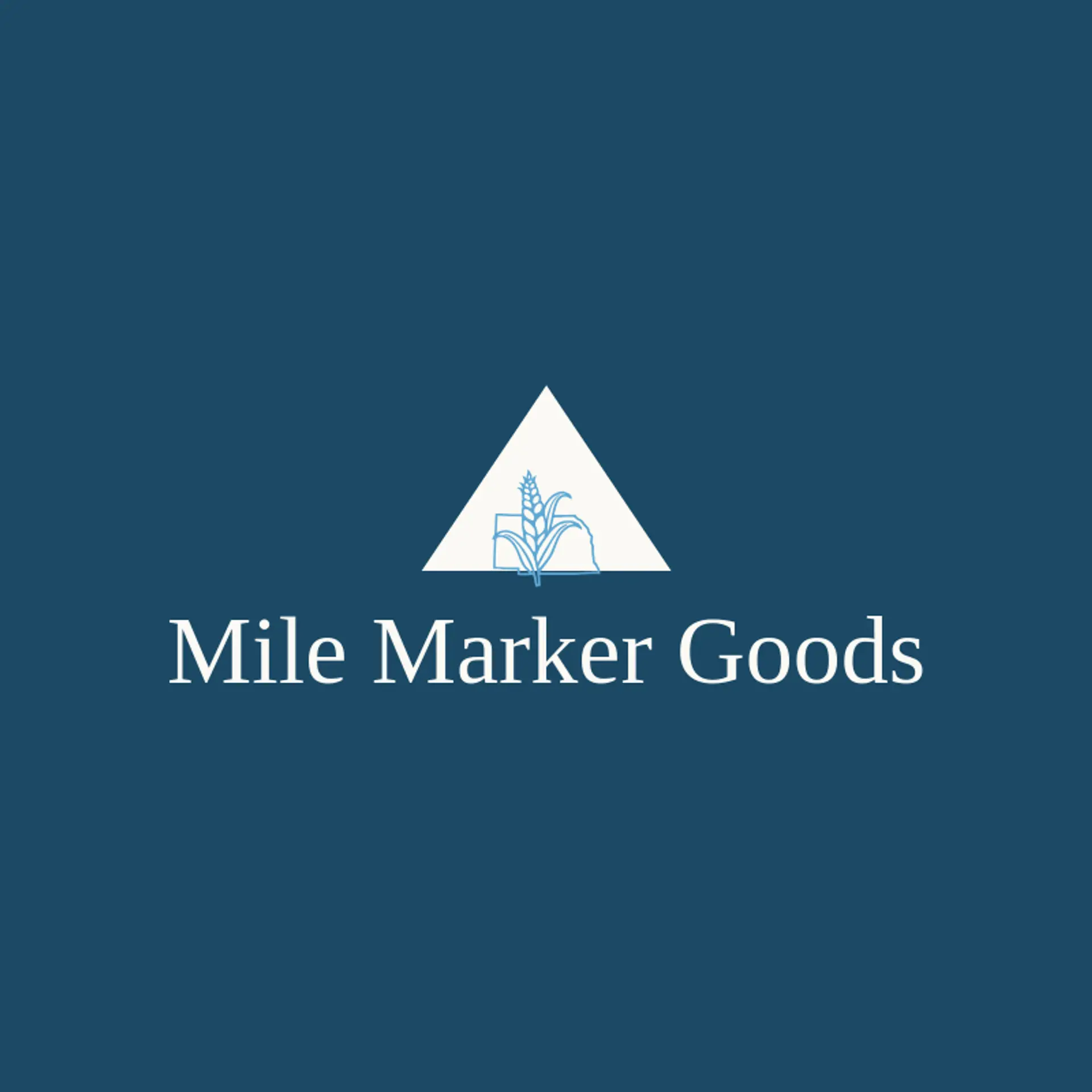 Mile Marker Goods logo for nebraska