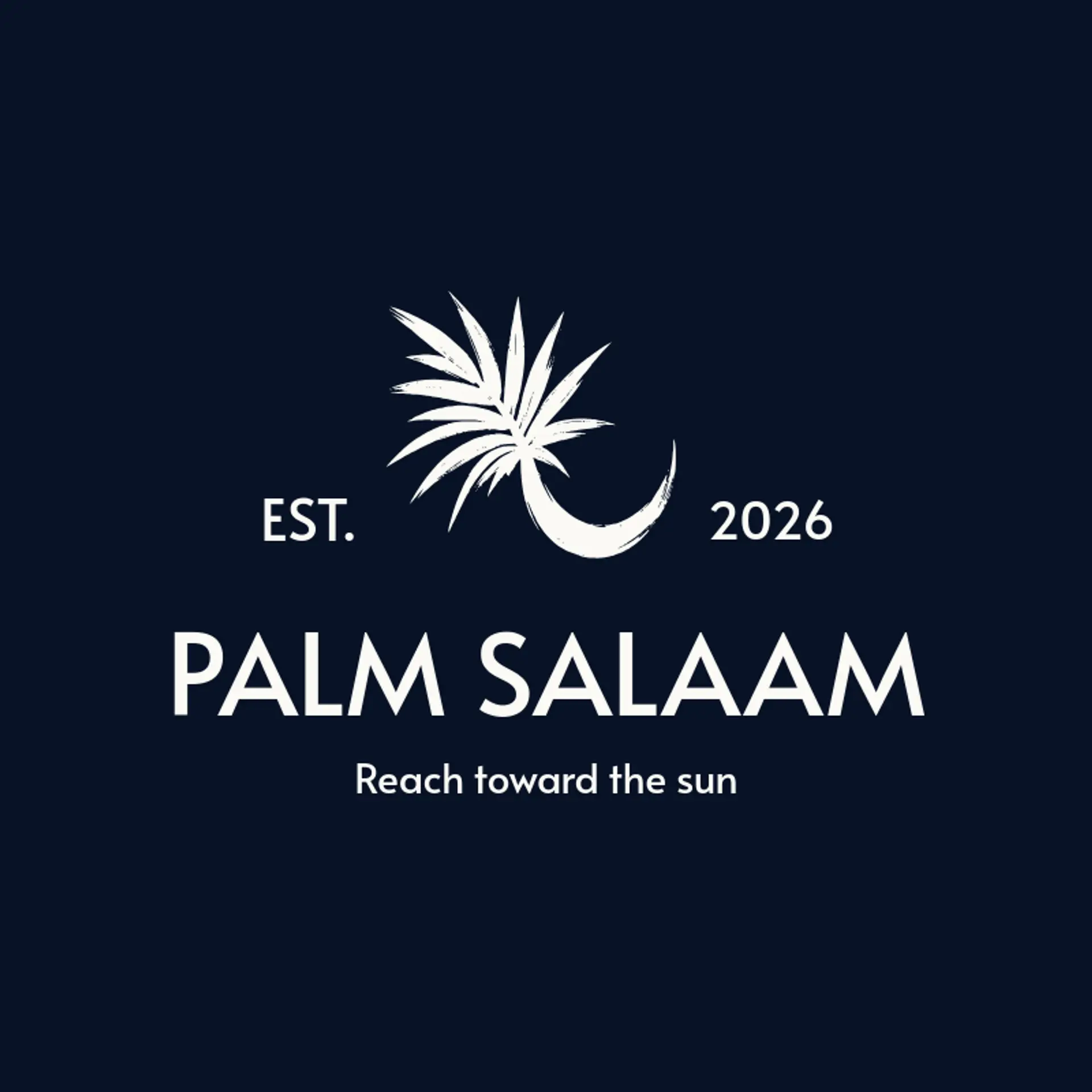 Palm Salaam logo for muslim