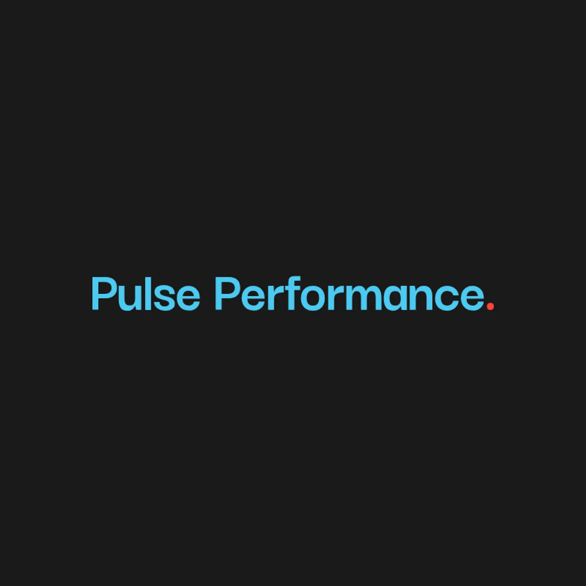 Pulse Performance logo for cool sports