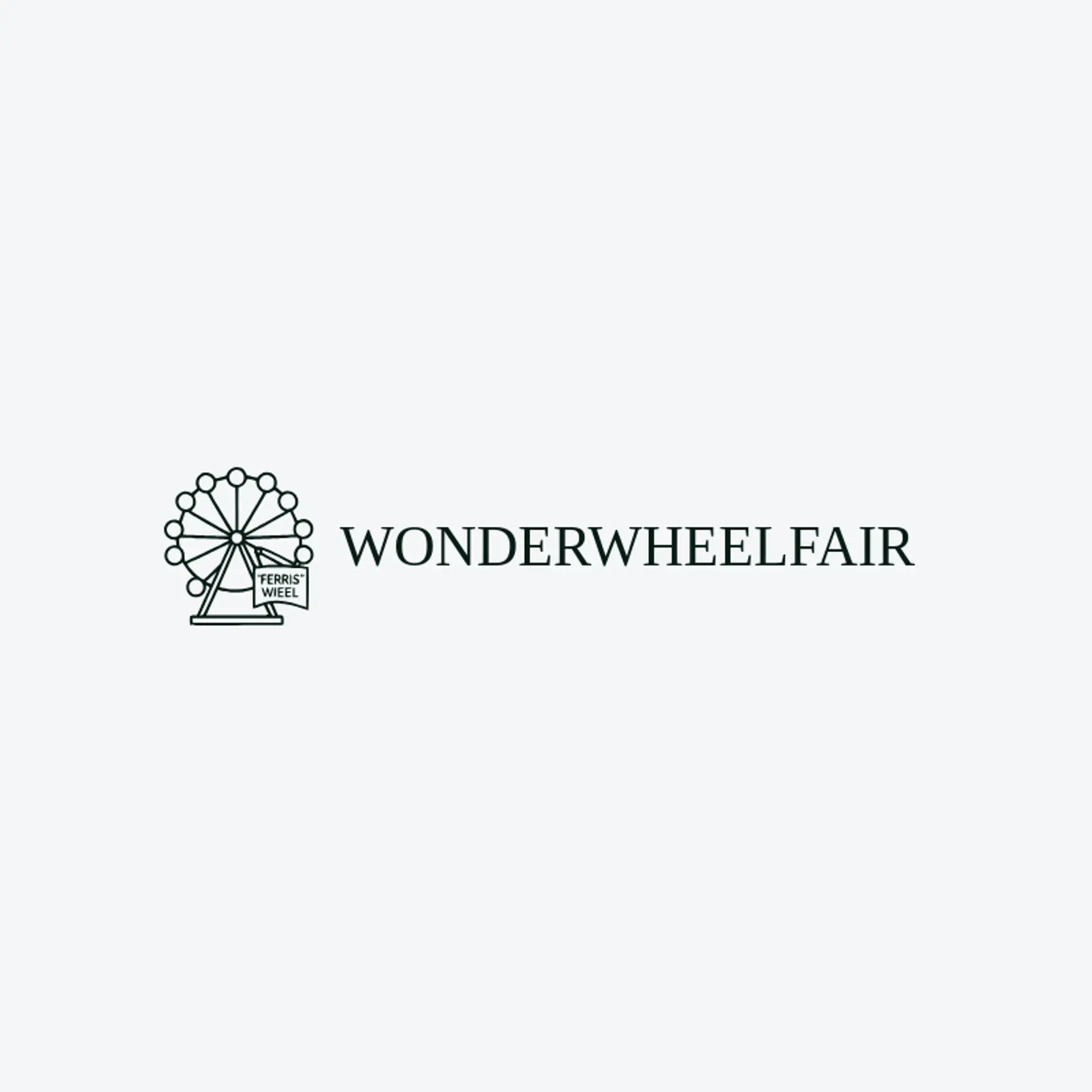 Wonderwheel Fair logo for fair