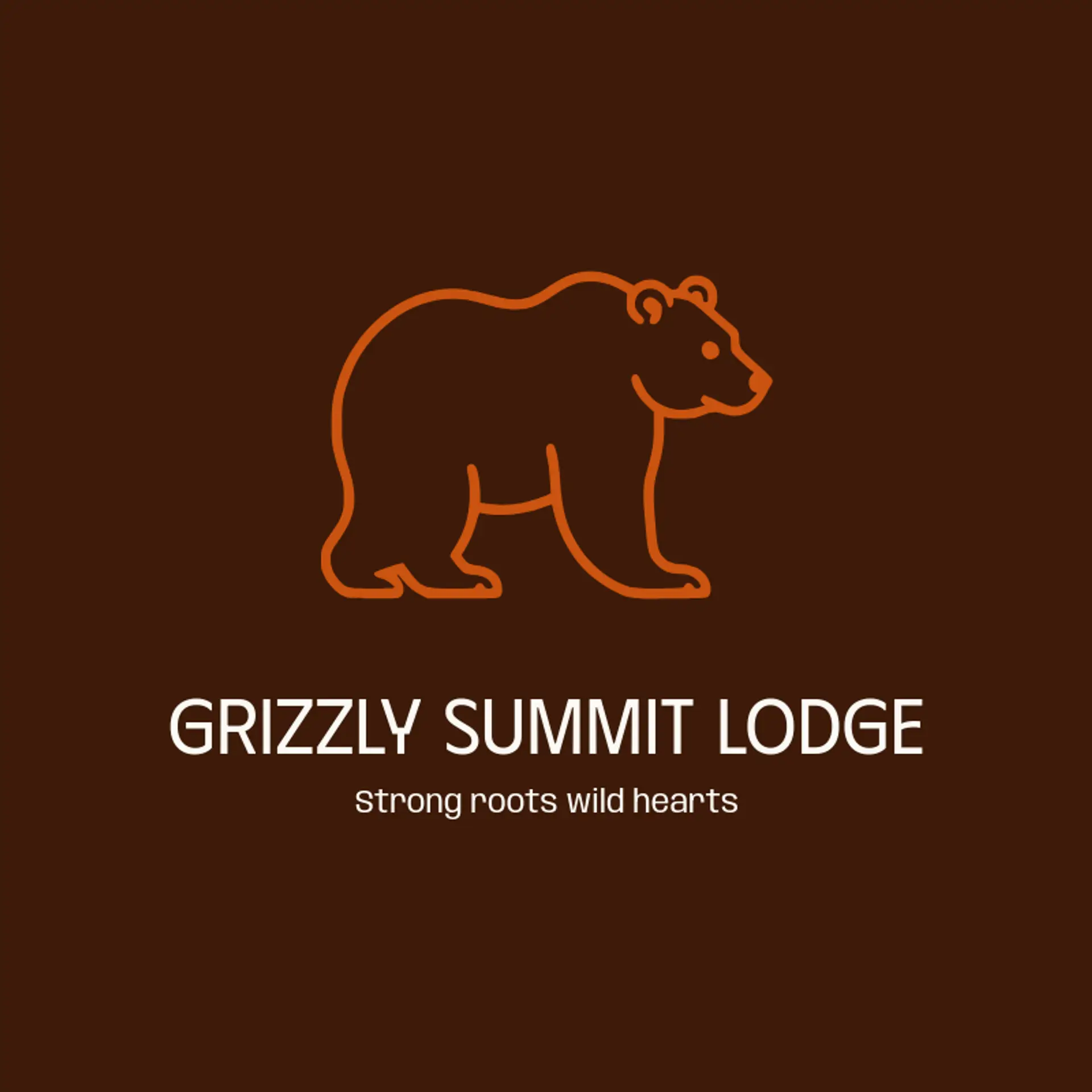 Grizzly Summit Lodge logo for grizzly