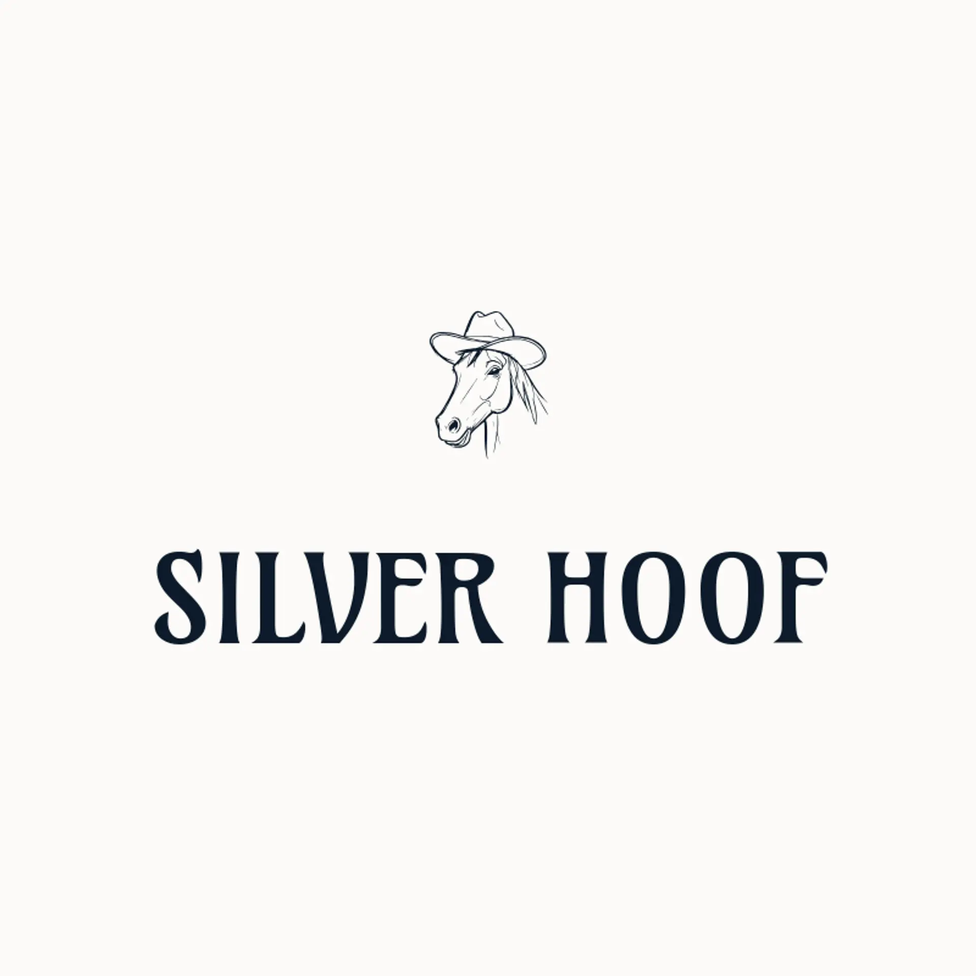 Silver Hoof logo for cowboy