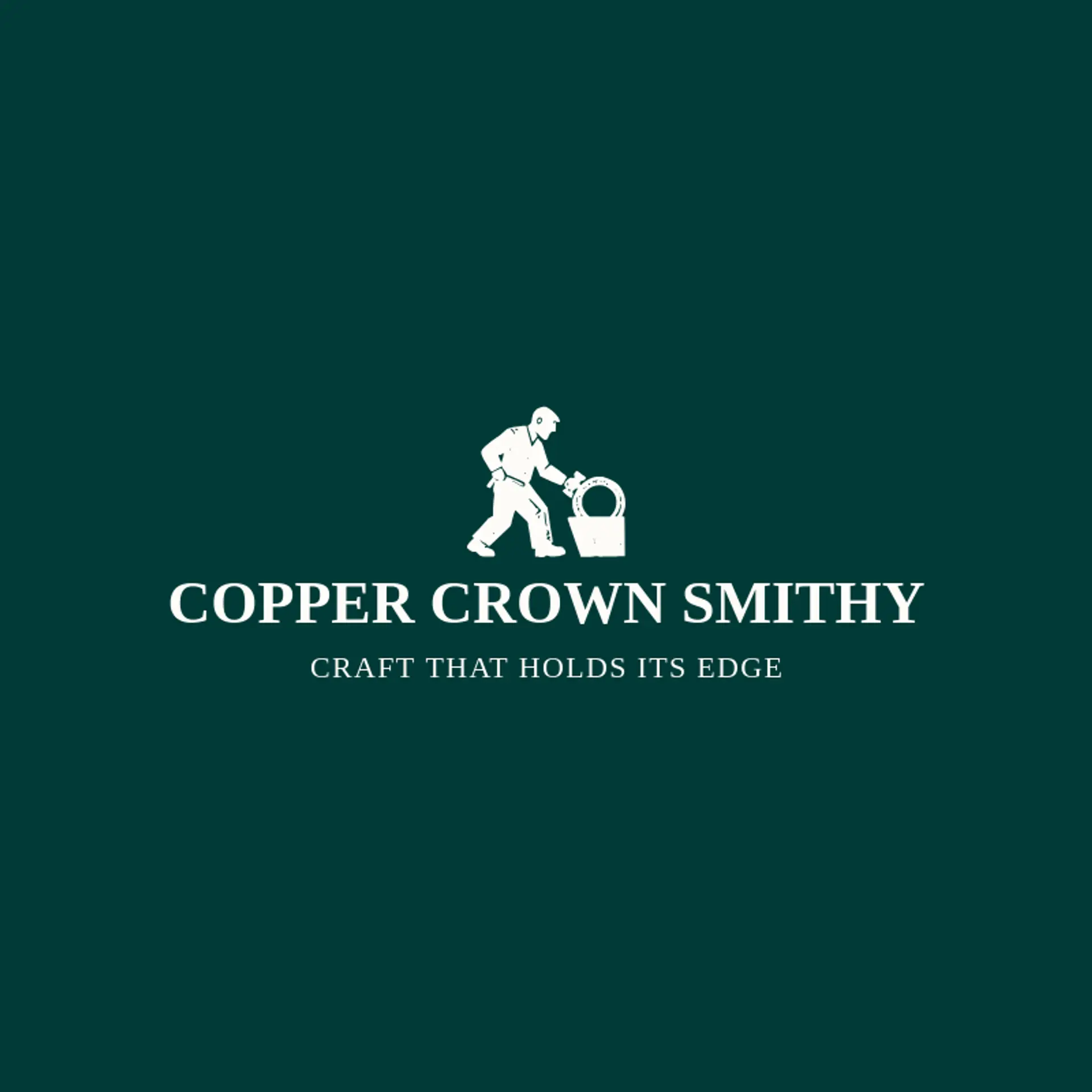 Copper Crown Smithy logo for blacksmith